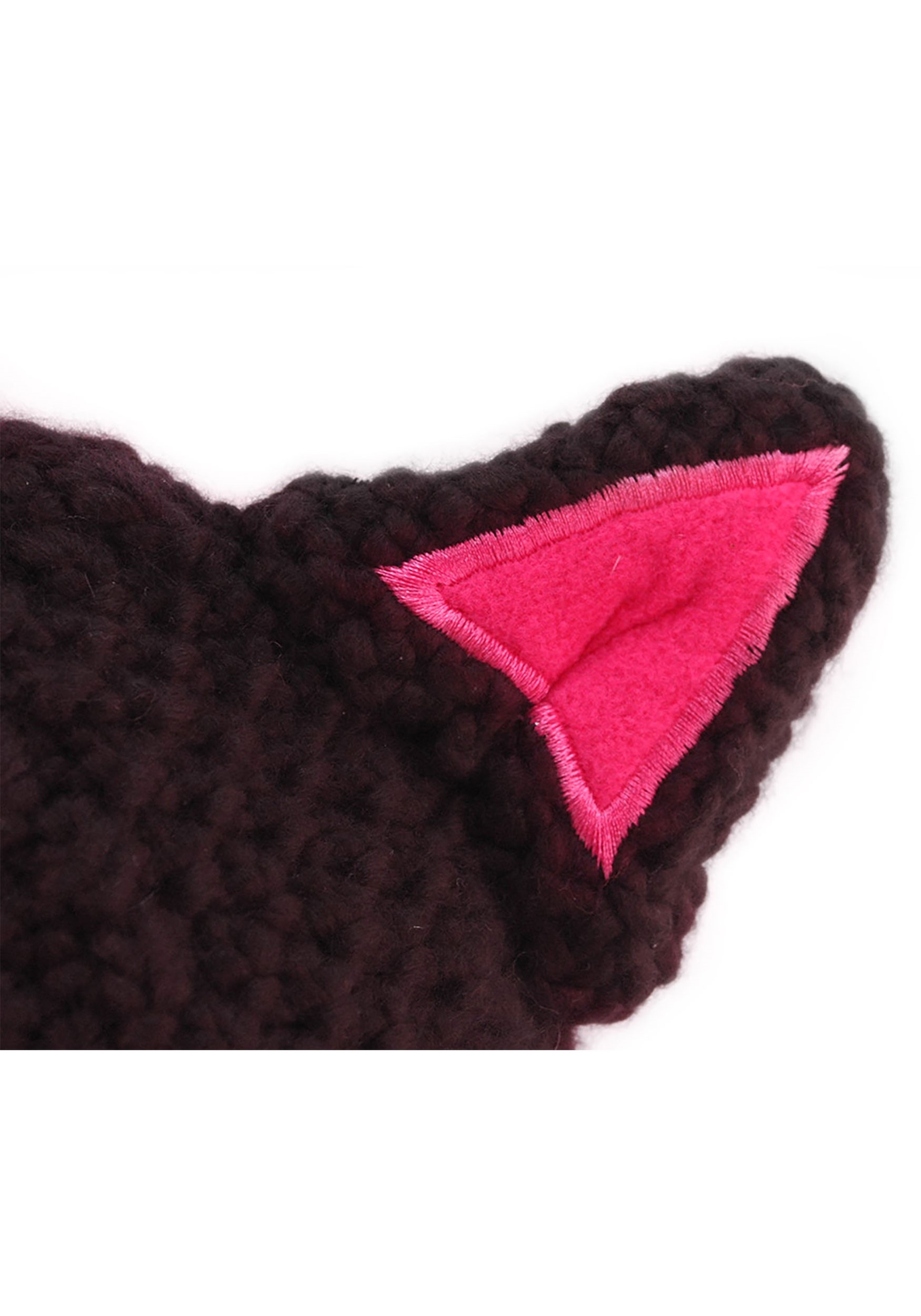 Black Cat Knit Beanie