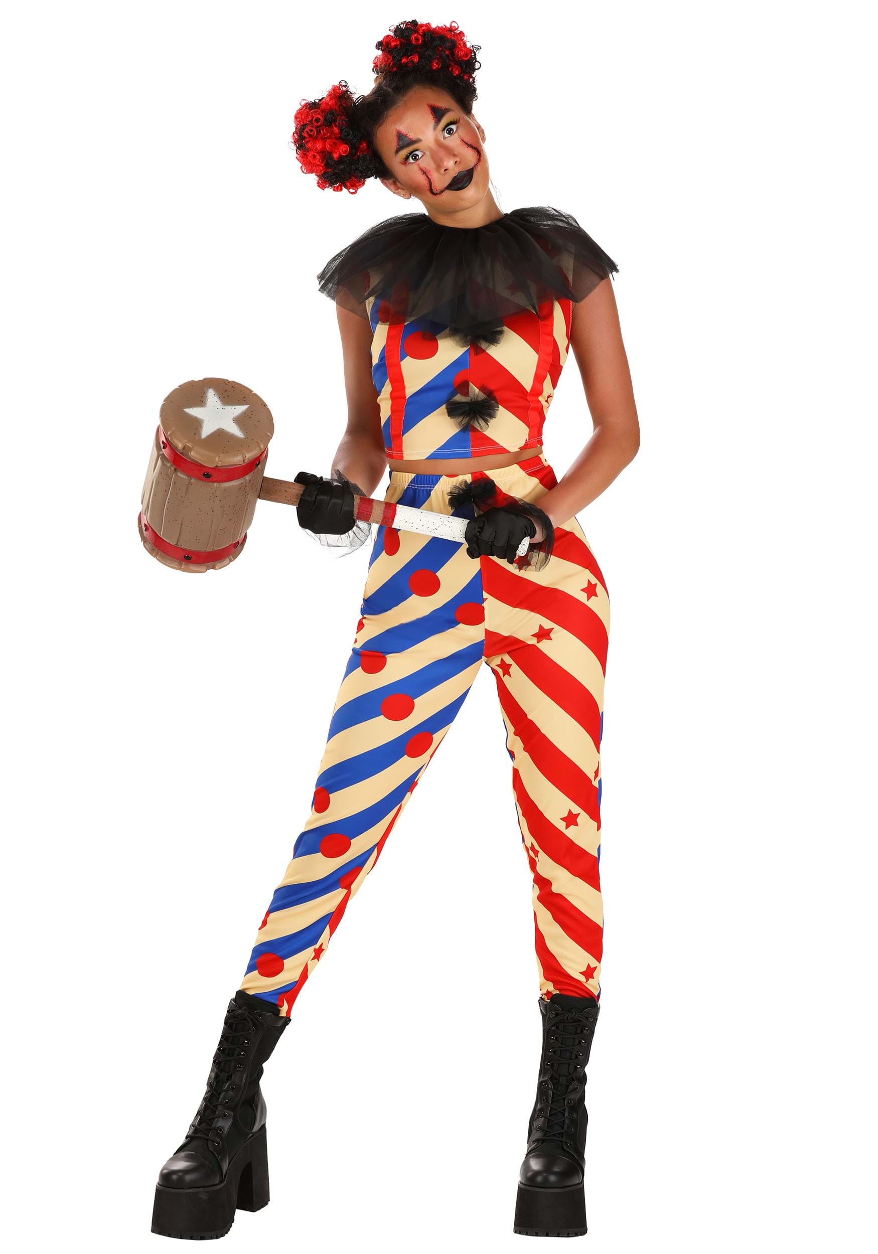 Malicious Clown Costume for Women 1 Malicious Clown Costume for Women