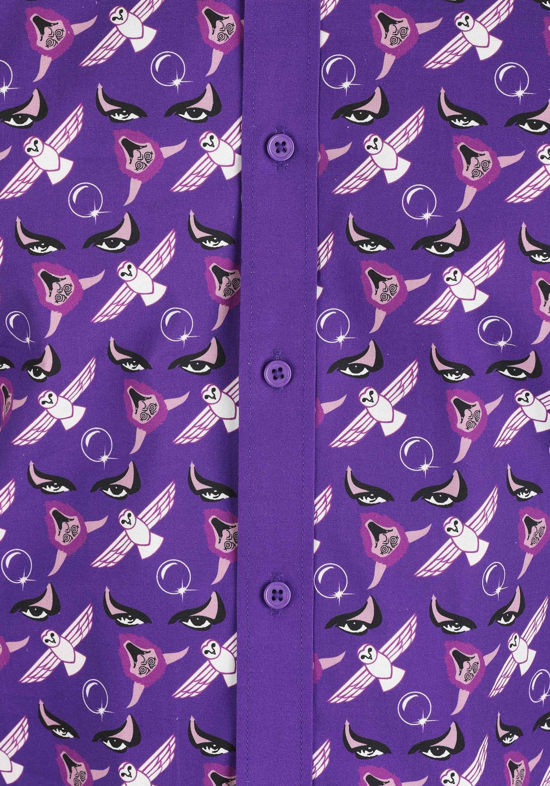Labyrinth Button Up Shirt for Adults