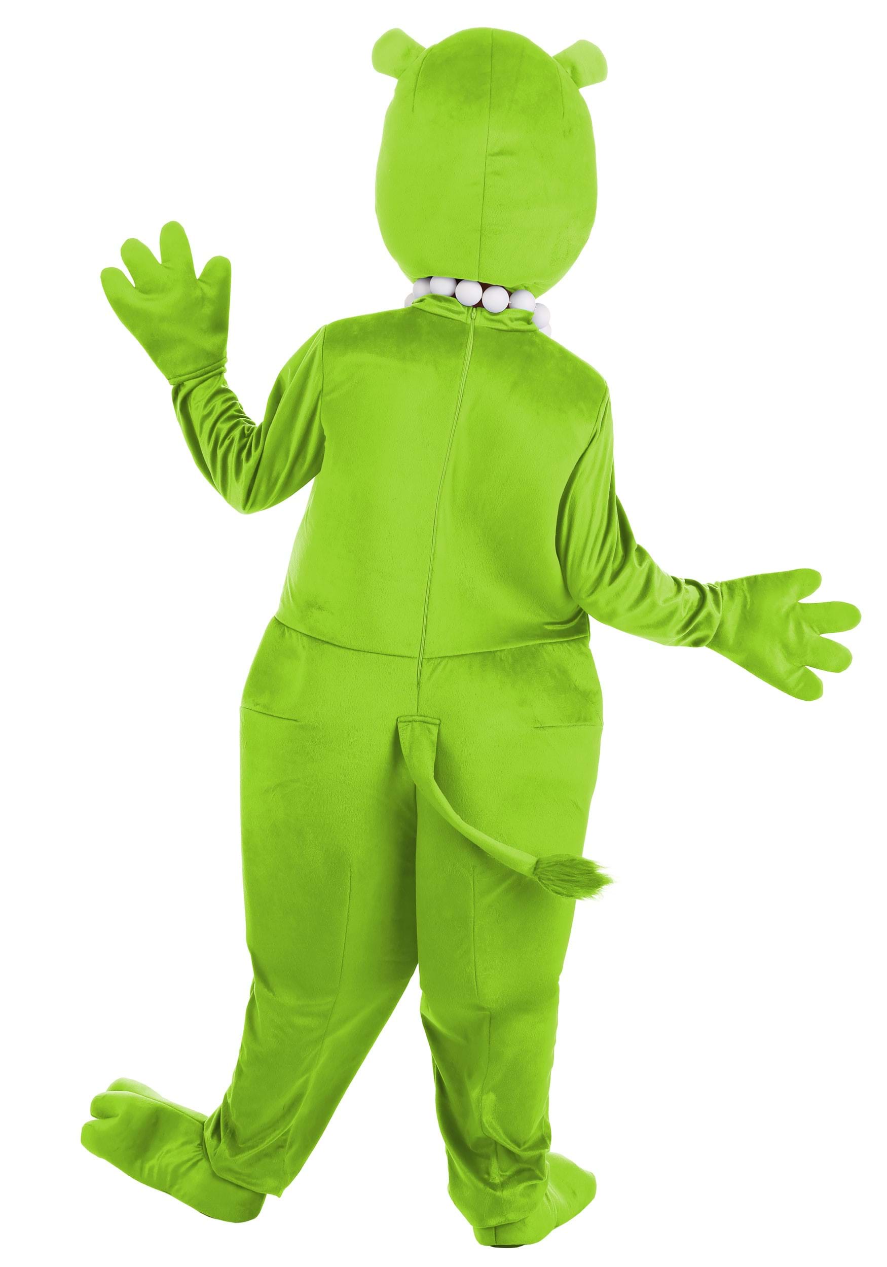 Adult Green Hungry Hungry Hippos Costume