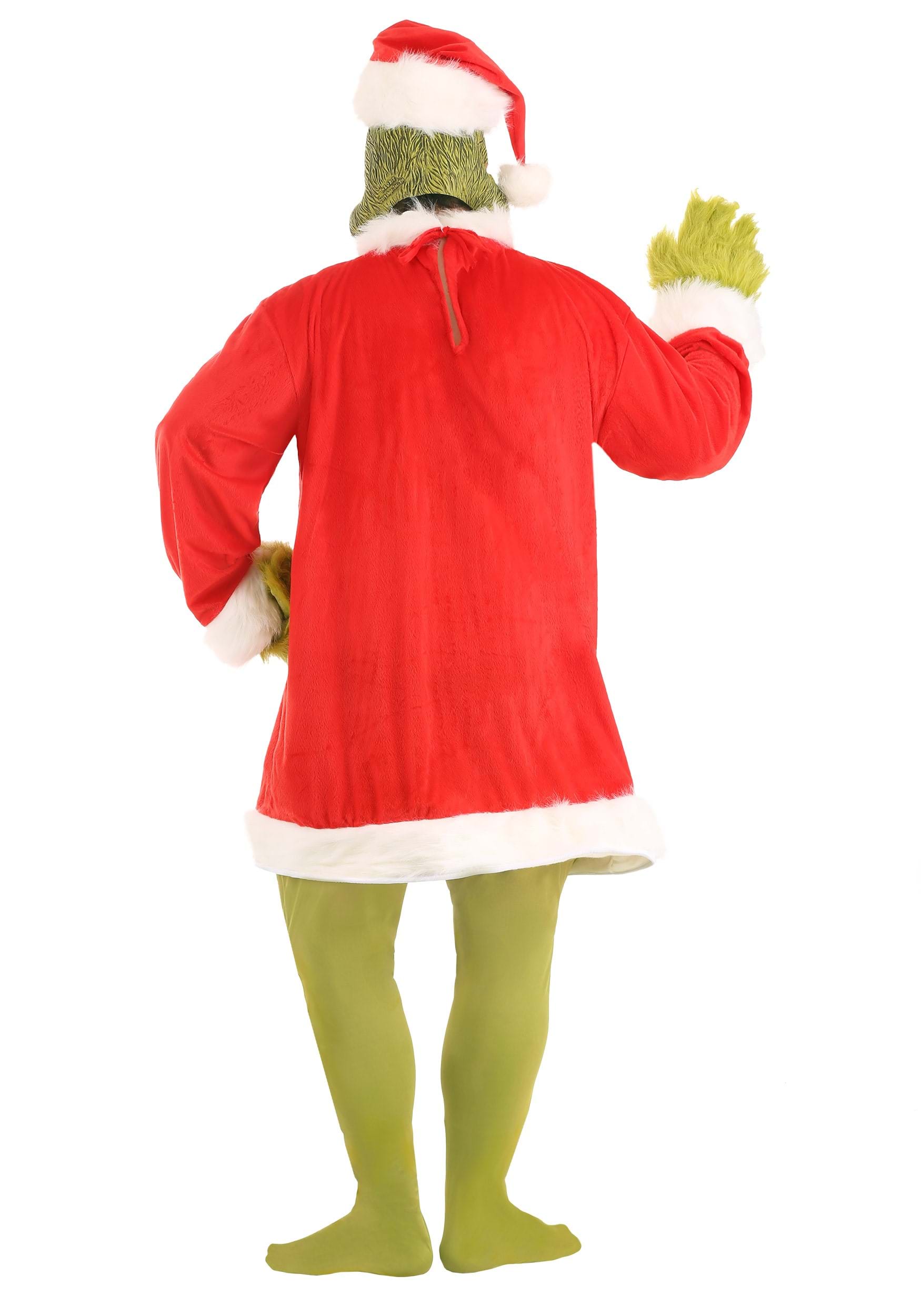 Plus Size Santa Grinch Costume