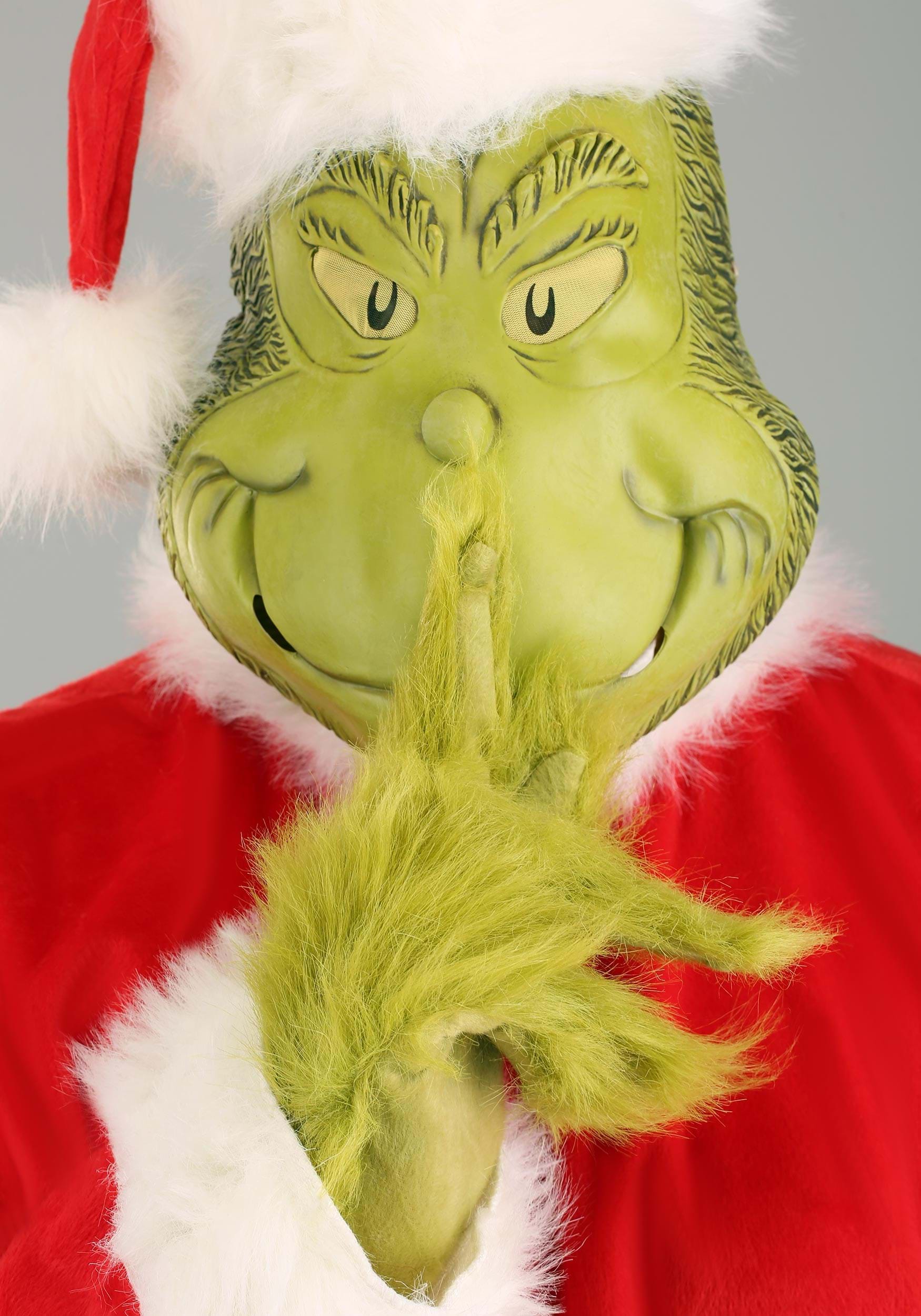Plus Size Santa Grinch Costume