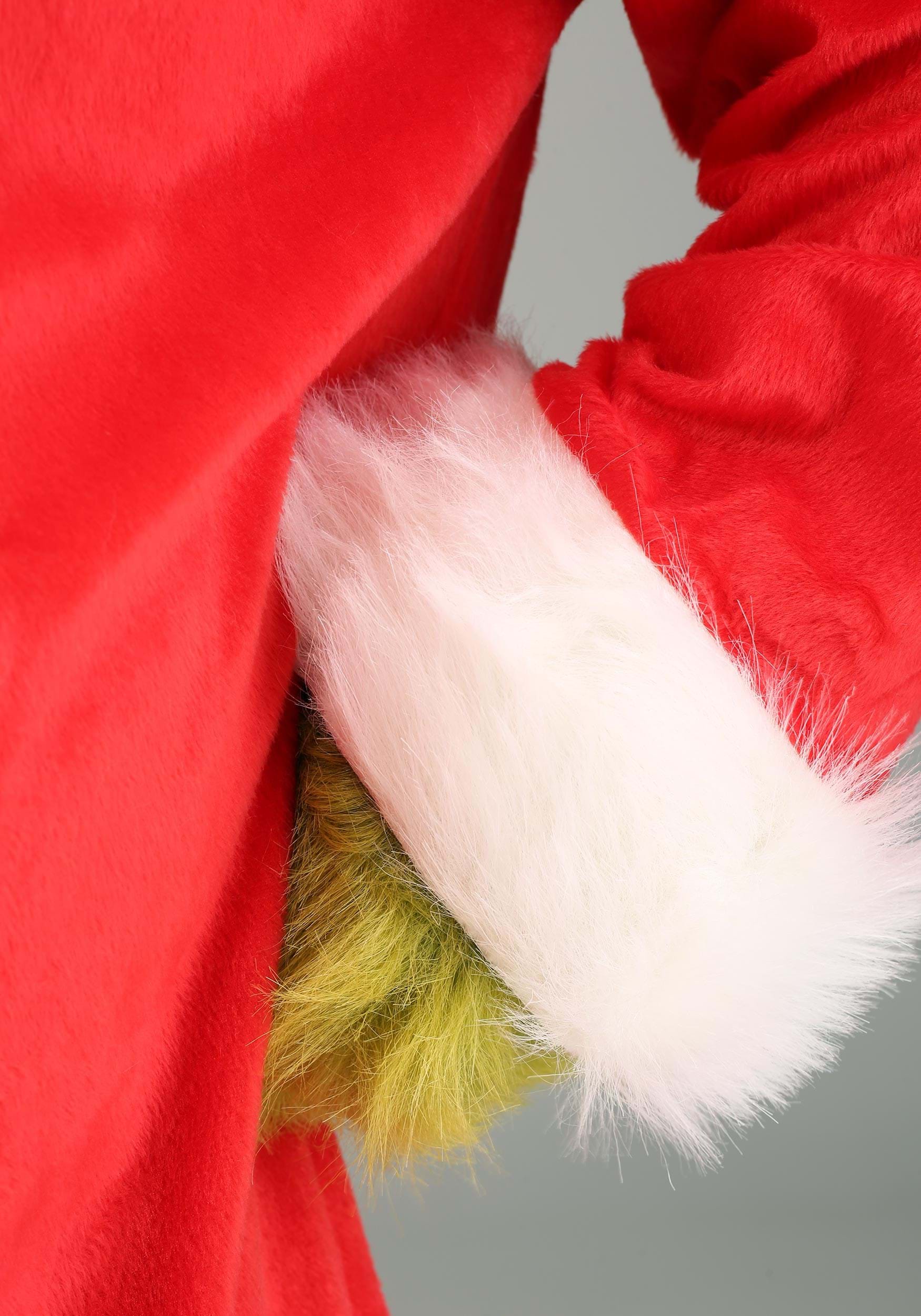 Plus Size Santa Grinch Costume