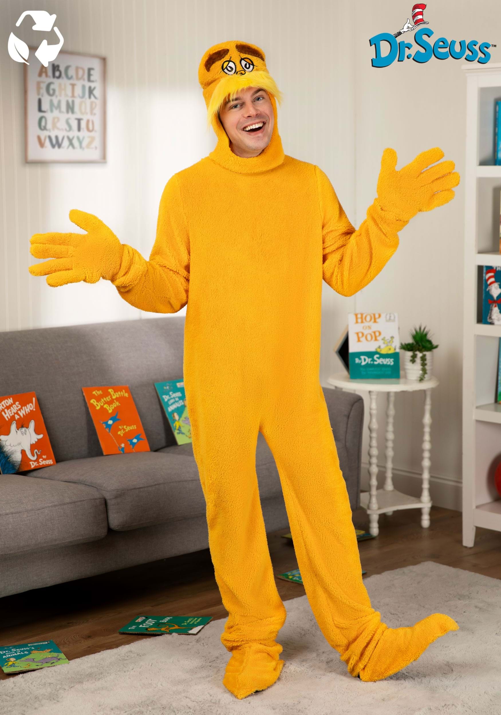 Dr. Seuss The Lorax Sustainable Materials Adult Costume