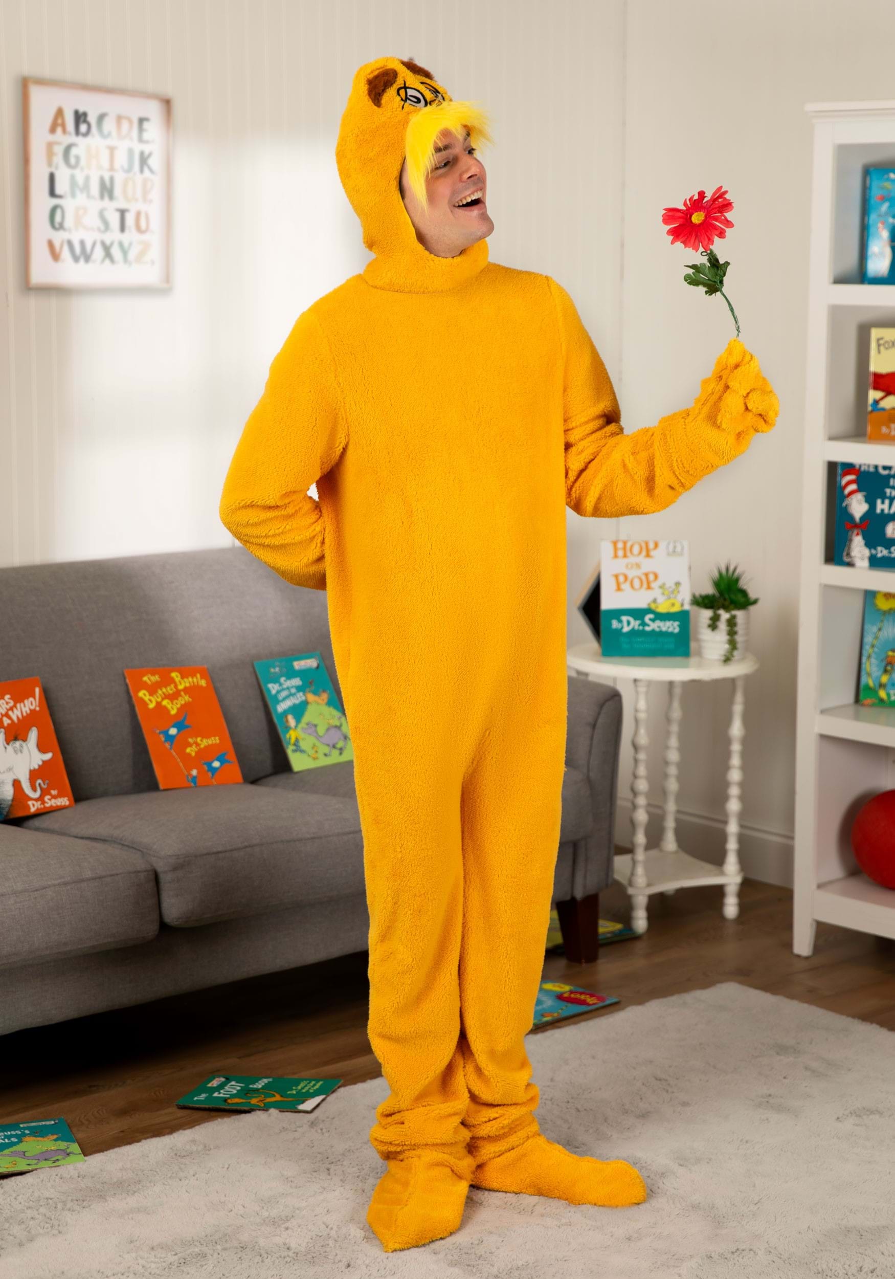 Dr. Seuss The Lorax Sustainable Materials Adult Costume