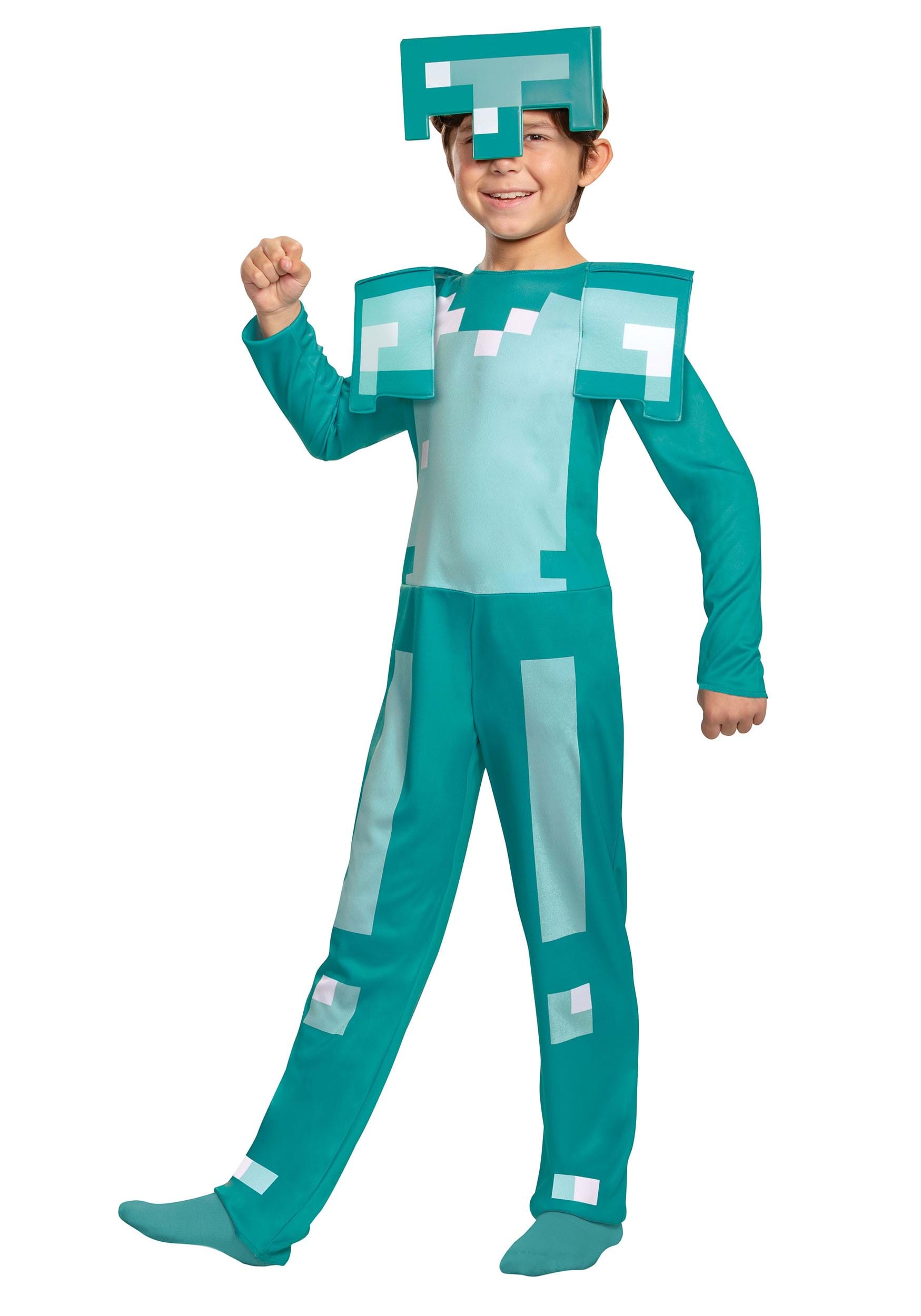 Minecraft Armor Classic Costume for Kids 2 Minecraft Armor Classic Costume for Kids