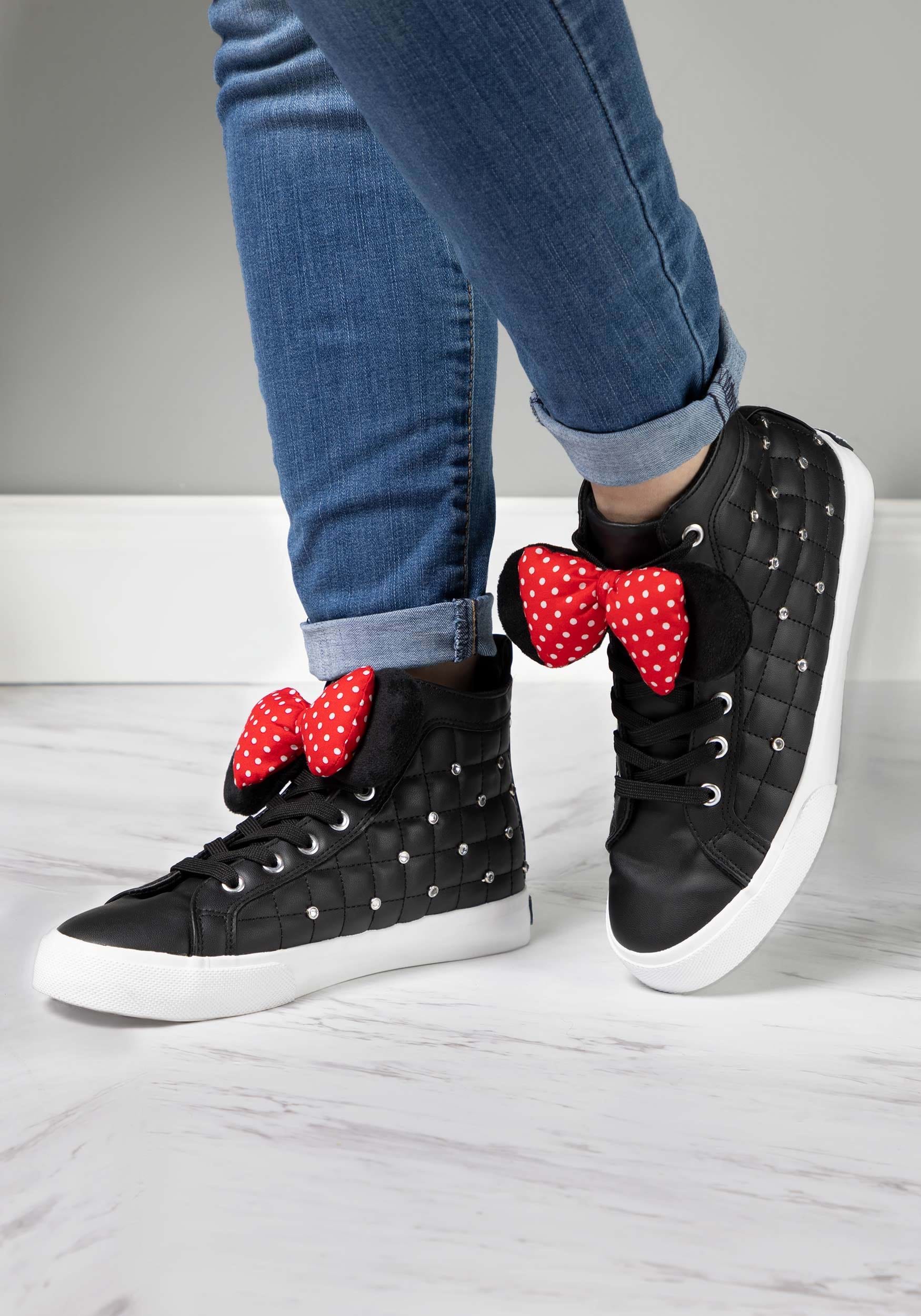 Minnie Mouse High-Top Women's Shoes