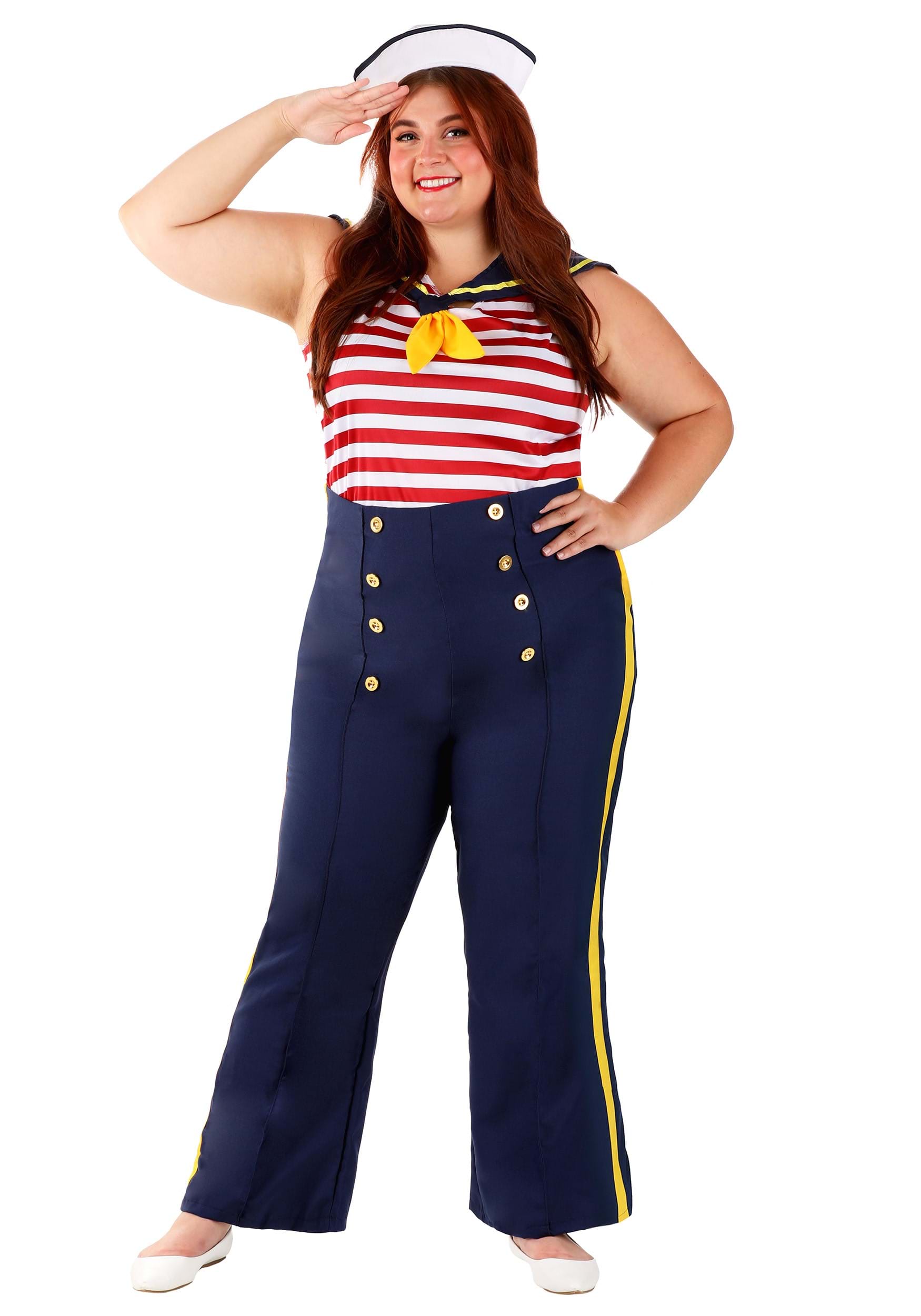 Plus Size Perfect Sailor Costume 1 Plus Size Perfect Sailor Costume