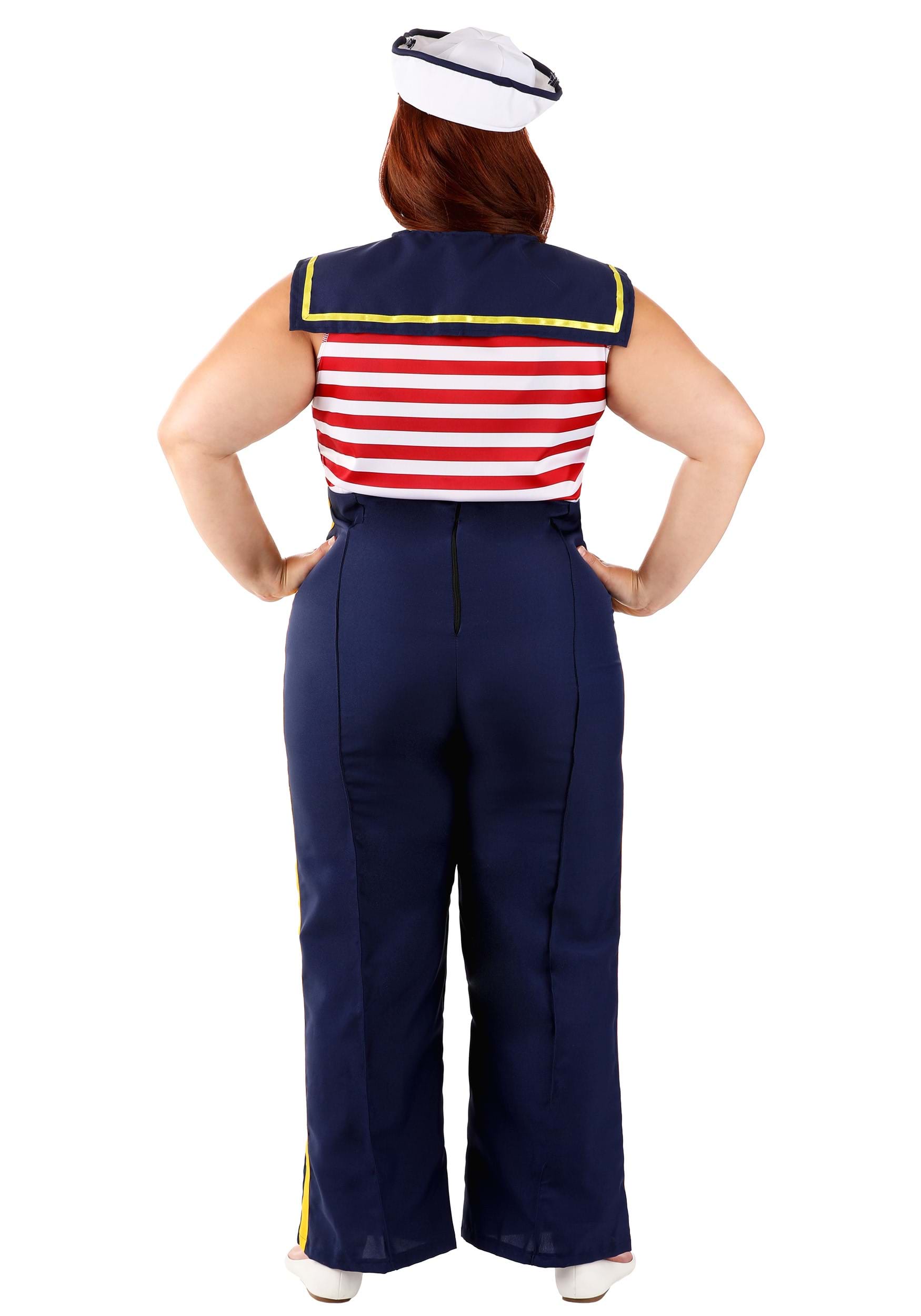 Plus Size Perfect Sailor Costume 4 Plus Size Perfect Sailor Costume
