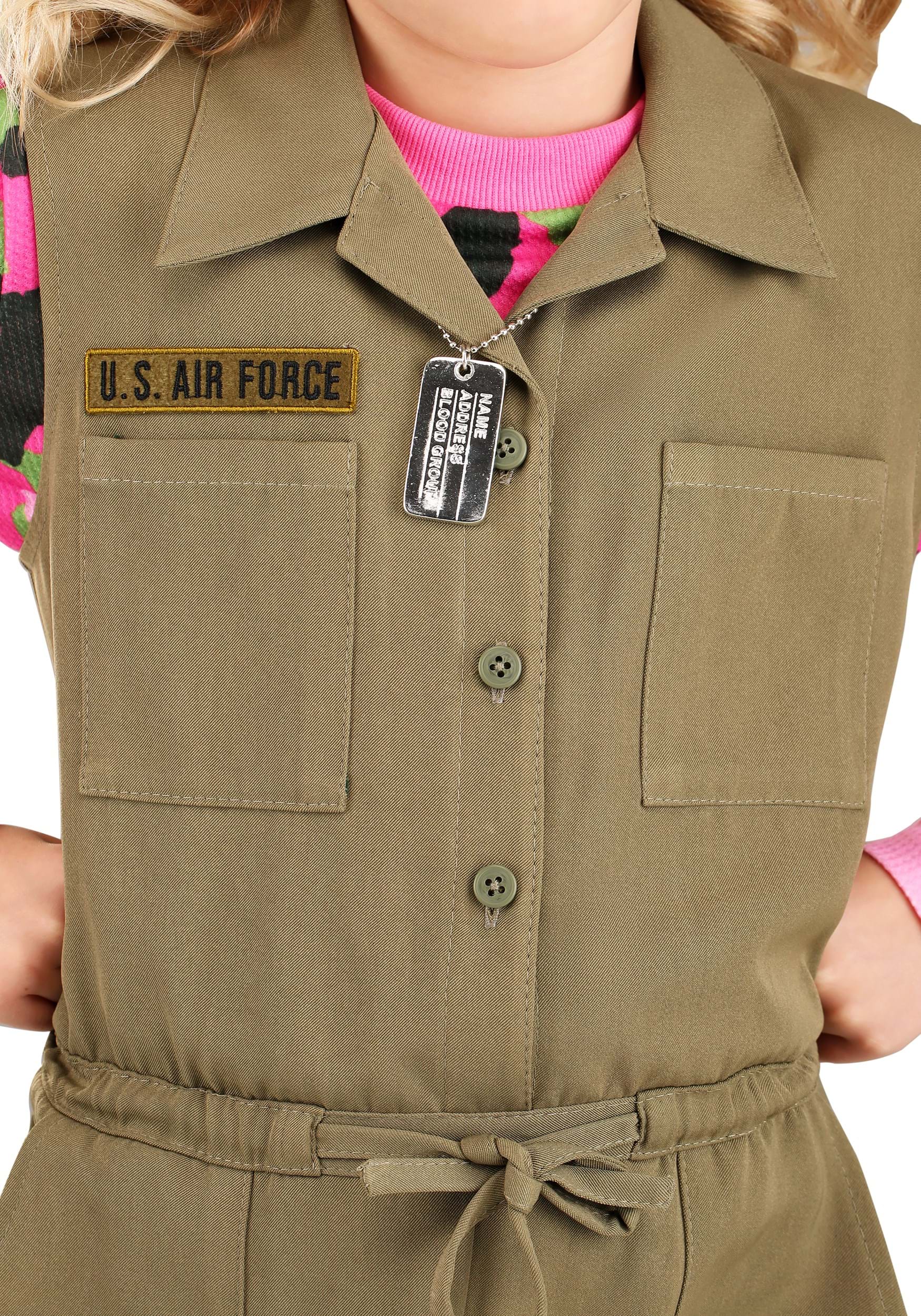 Pink Camo Army Costume for Girl's