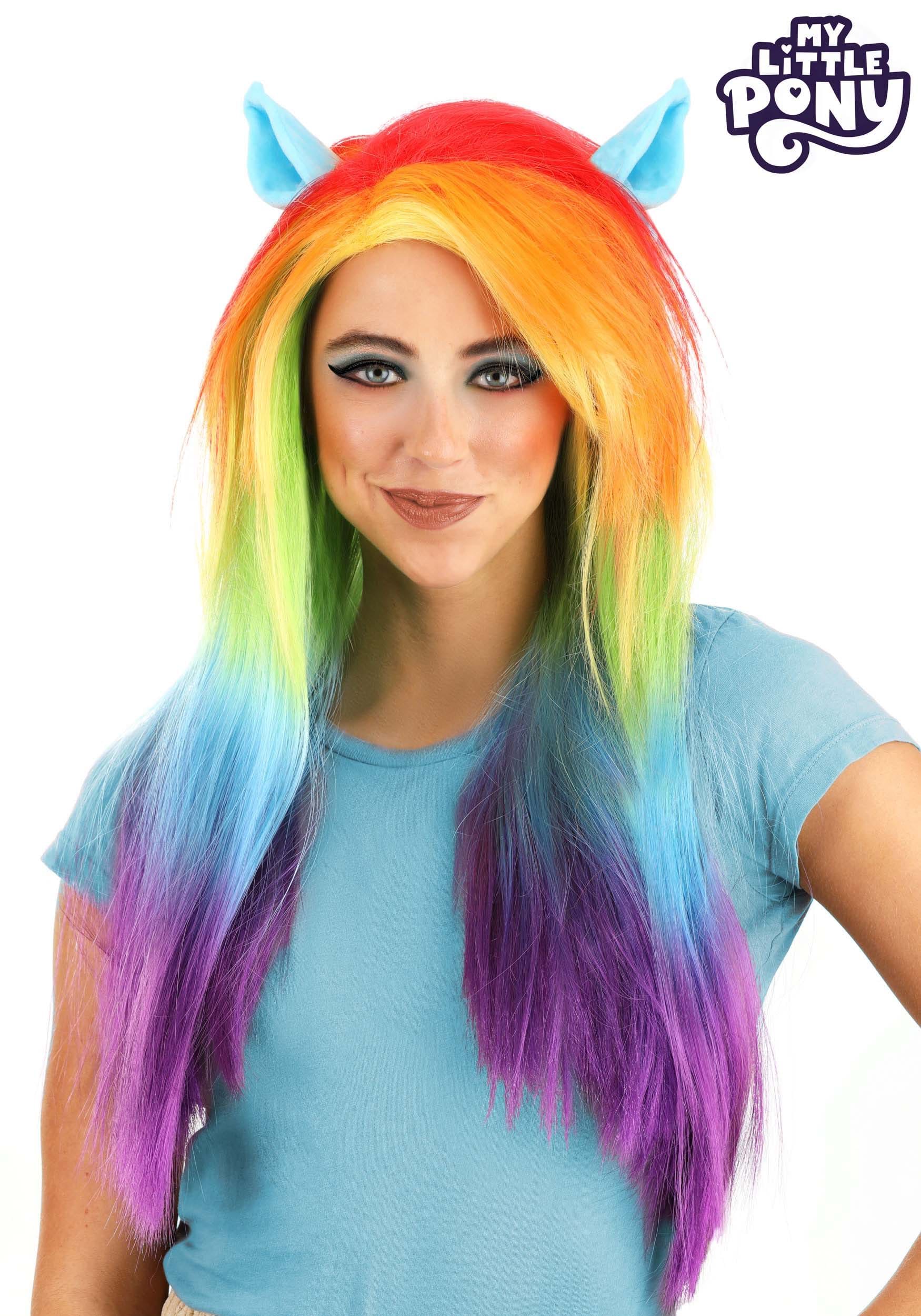 Dash My Little Pony Rainbow Wig