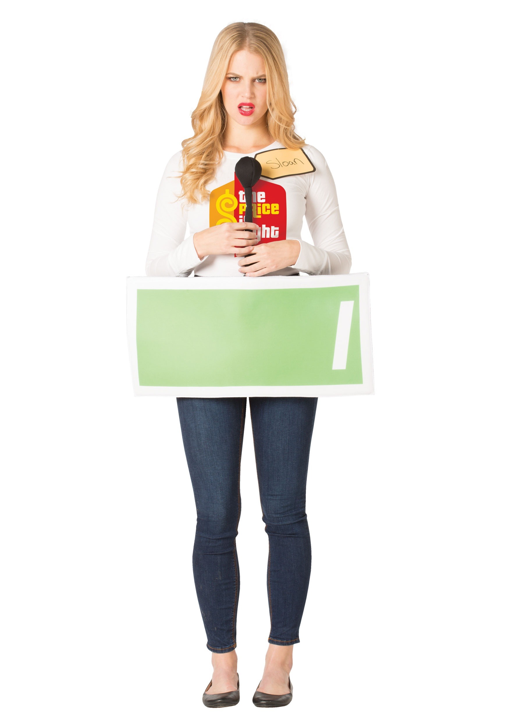 Price is Right Green Contestant Costume Kit