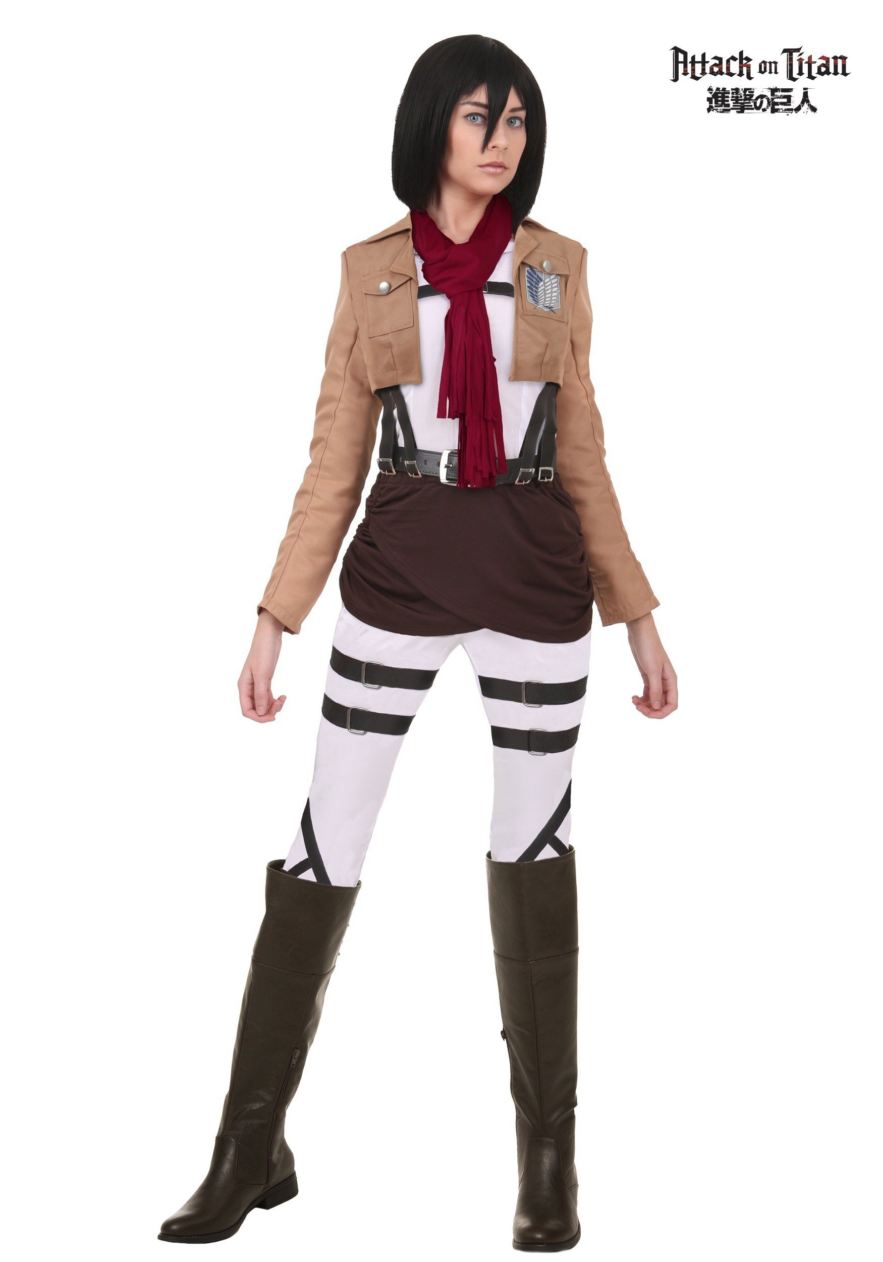 Attack on Titan Mikasa Costume 1 Attack on Titan Mikasa Costume