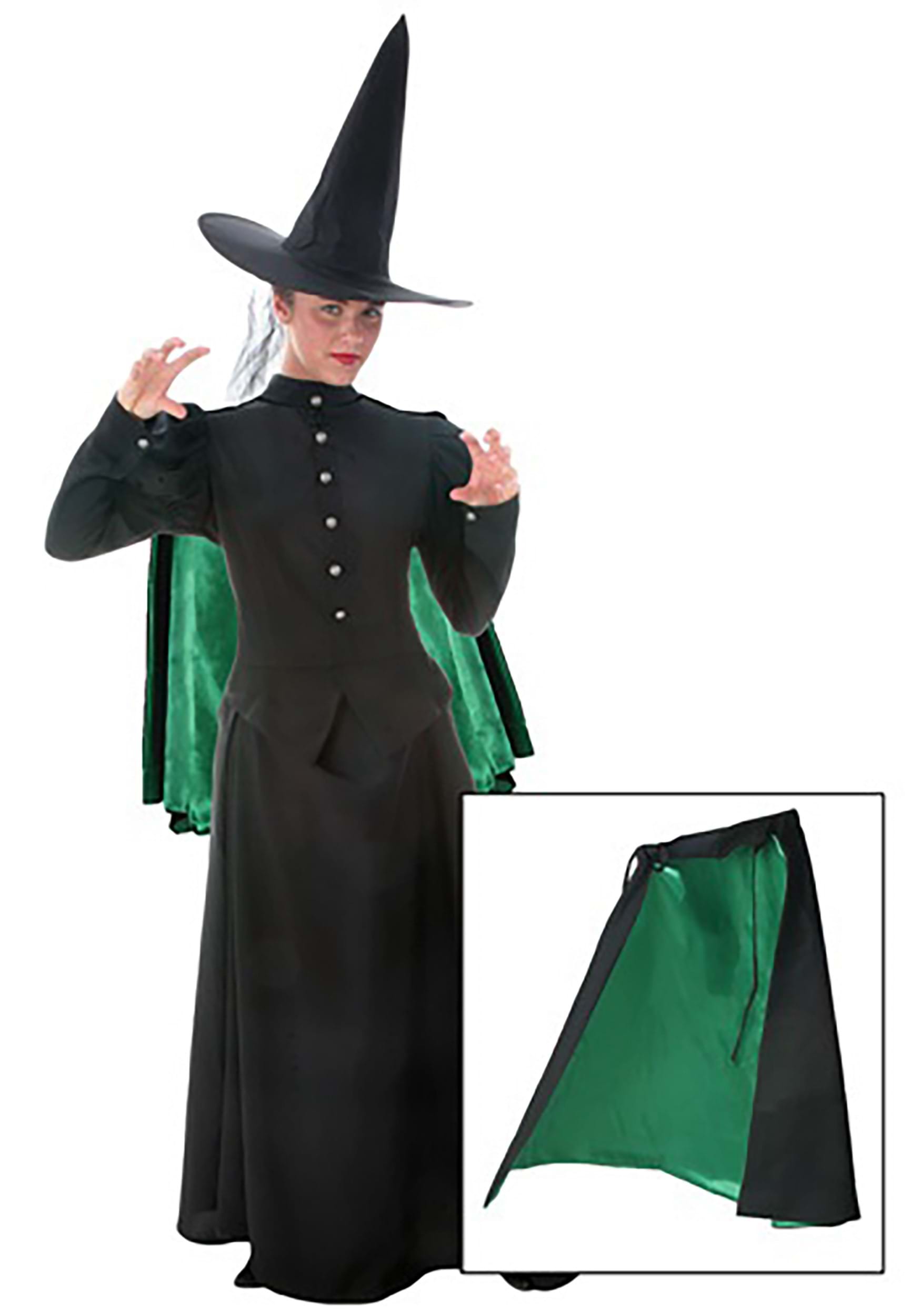 Witch Classic Costume Cape 1 Witch Classic Costume Cape