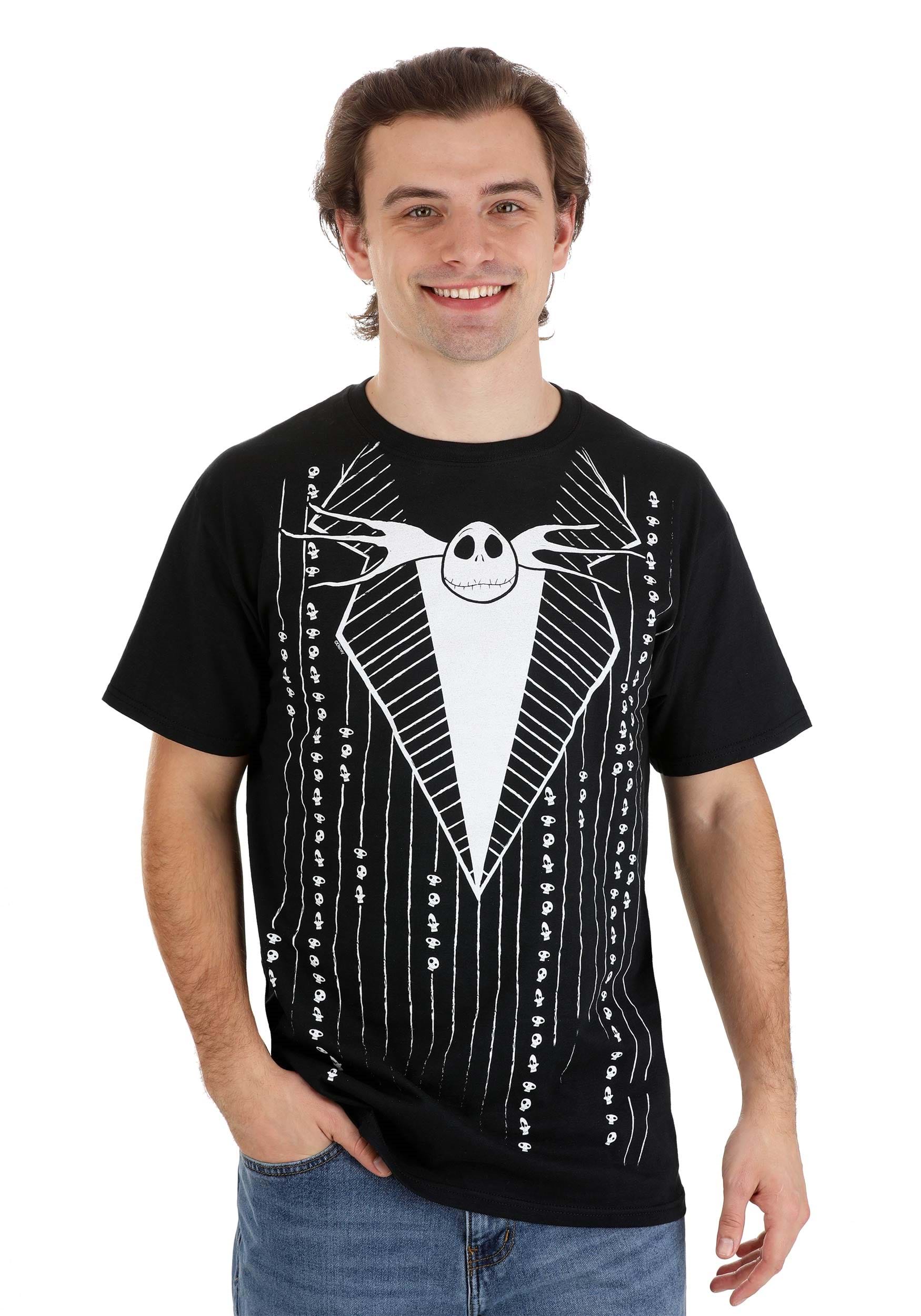 Jack Skellington Tux T-Shirt for Adults 1 Jack Skellington Tux T-Shirt for Adults