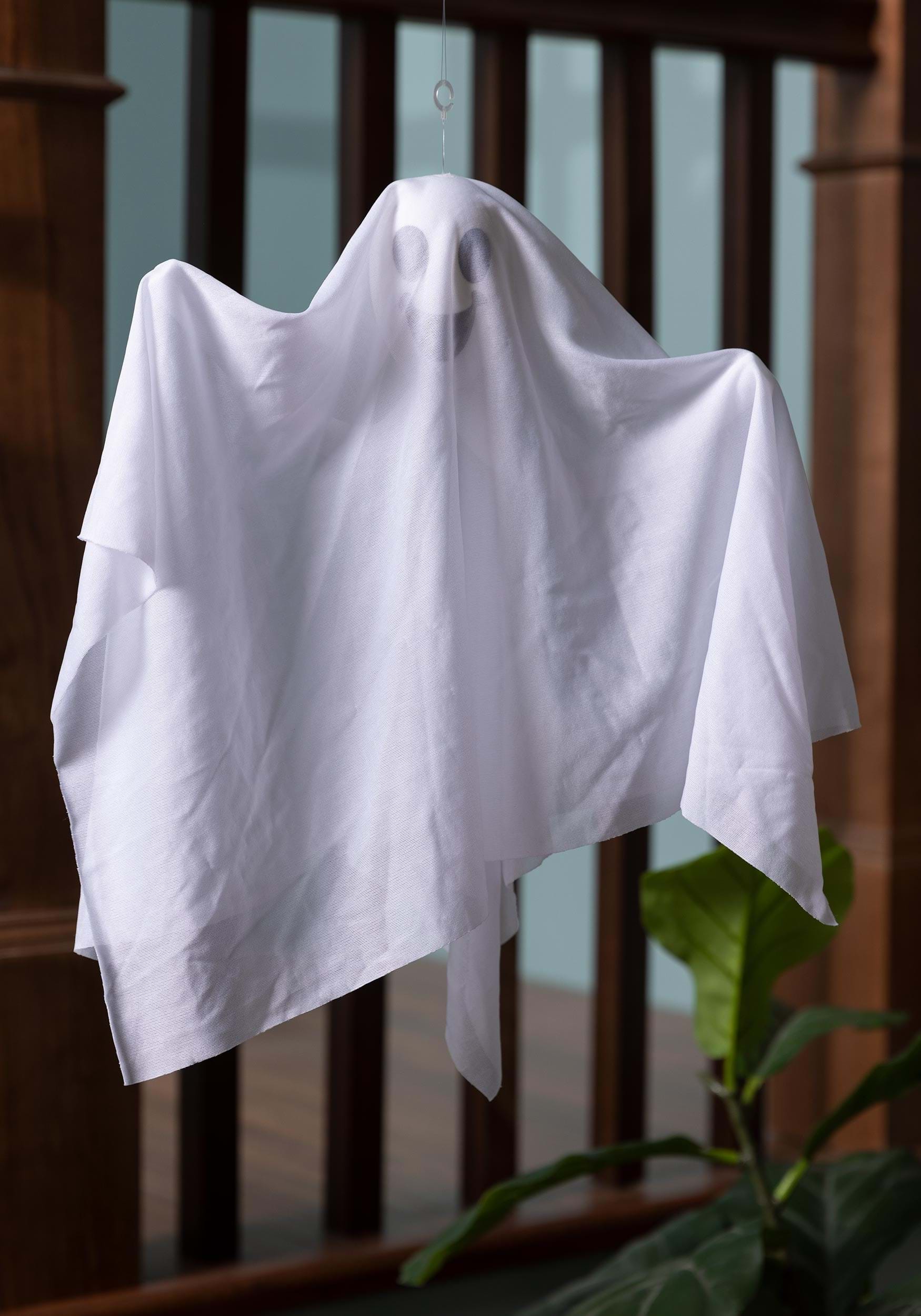 17-Inch Friendly Hanging Ghost Decoration 1 17-Inch Friendly Hanging Ghost Decoration