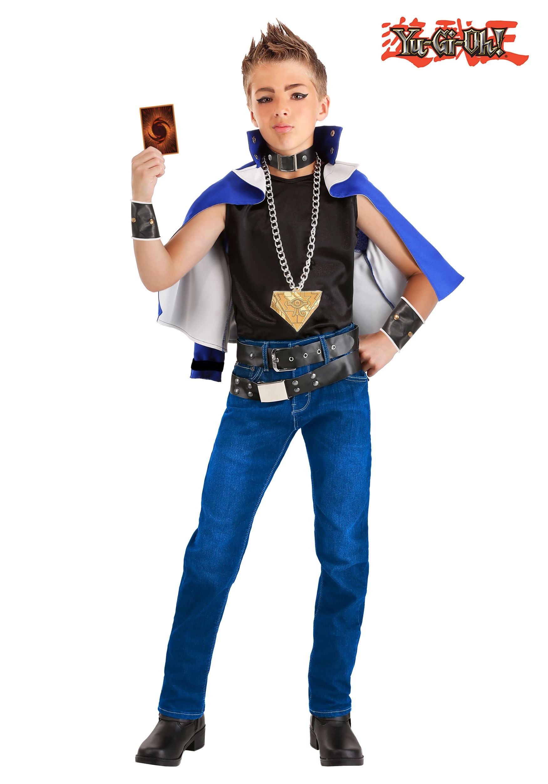 Yu-Gi-Oh! Yugi Boy's Costume 1 Yu-Gi-Oh! Yugi Boy's Costume