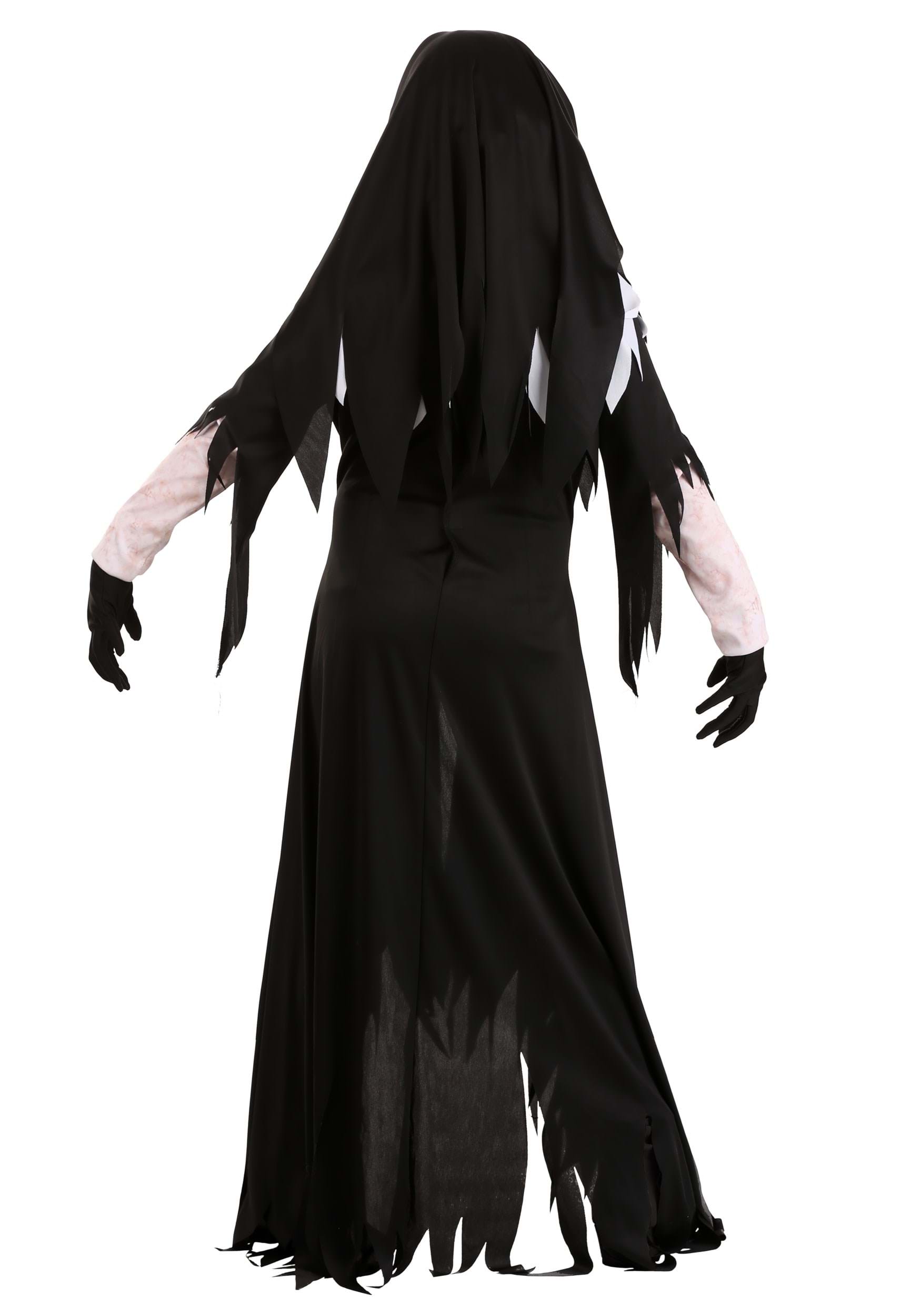 Dreadful Nun Costume for Girls