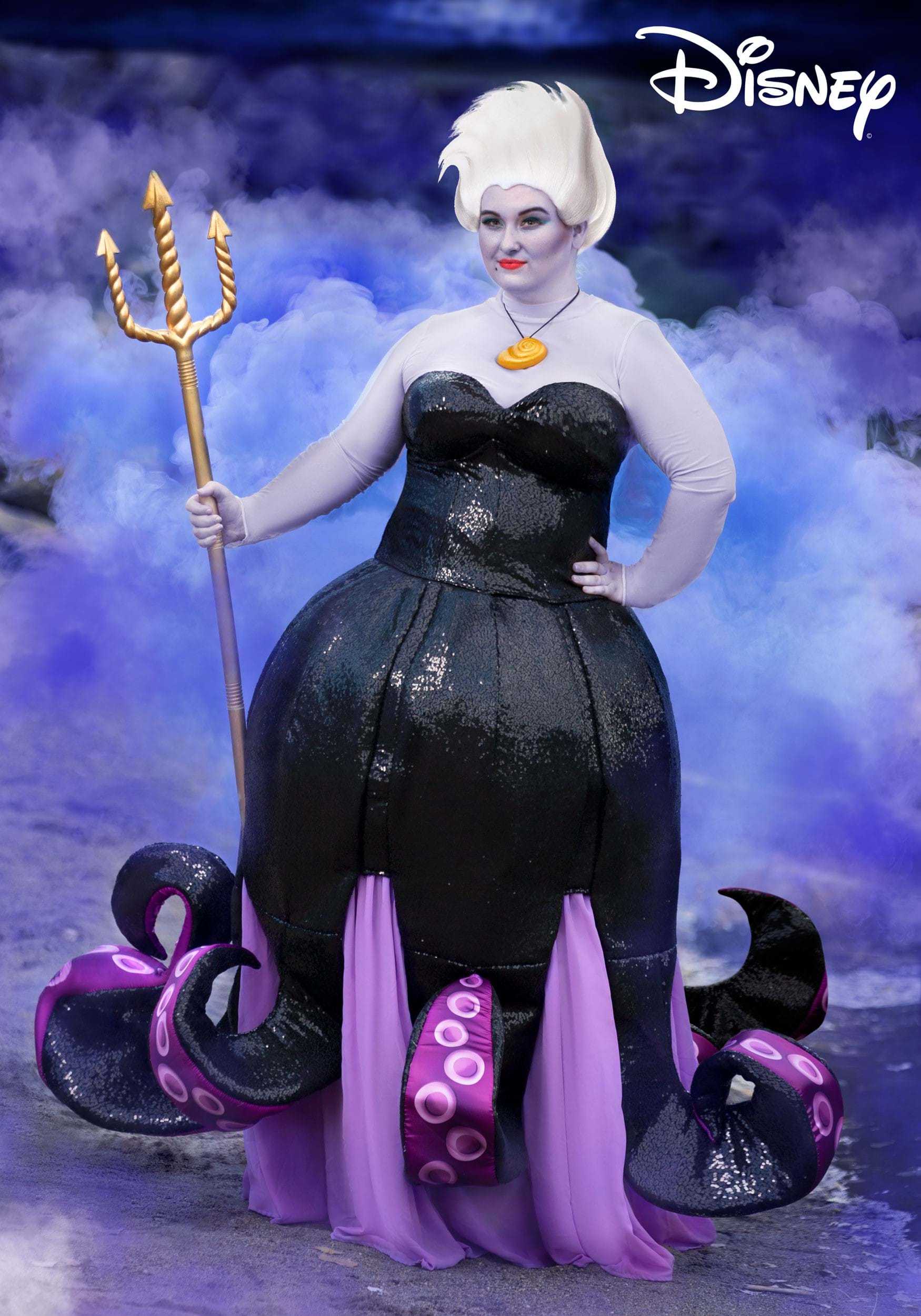 Ursula Costume for Plus Size Women from Disney's The Little Mermaid