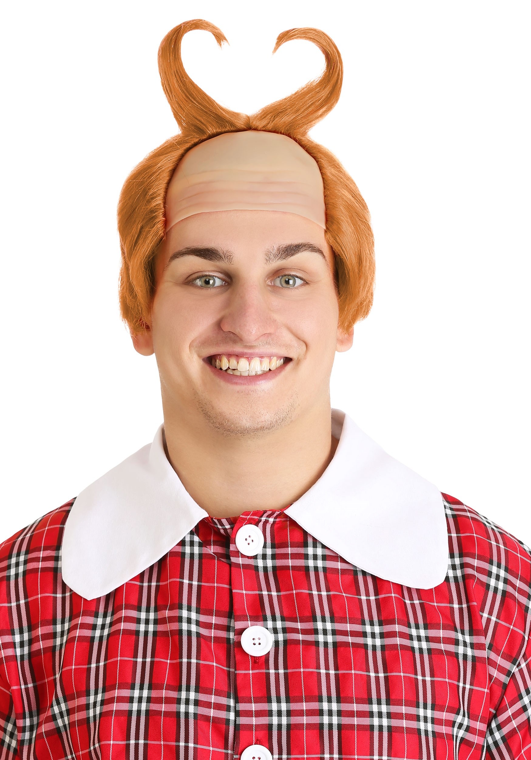 Horned Munchkin Orange Wig