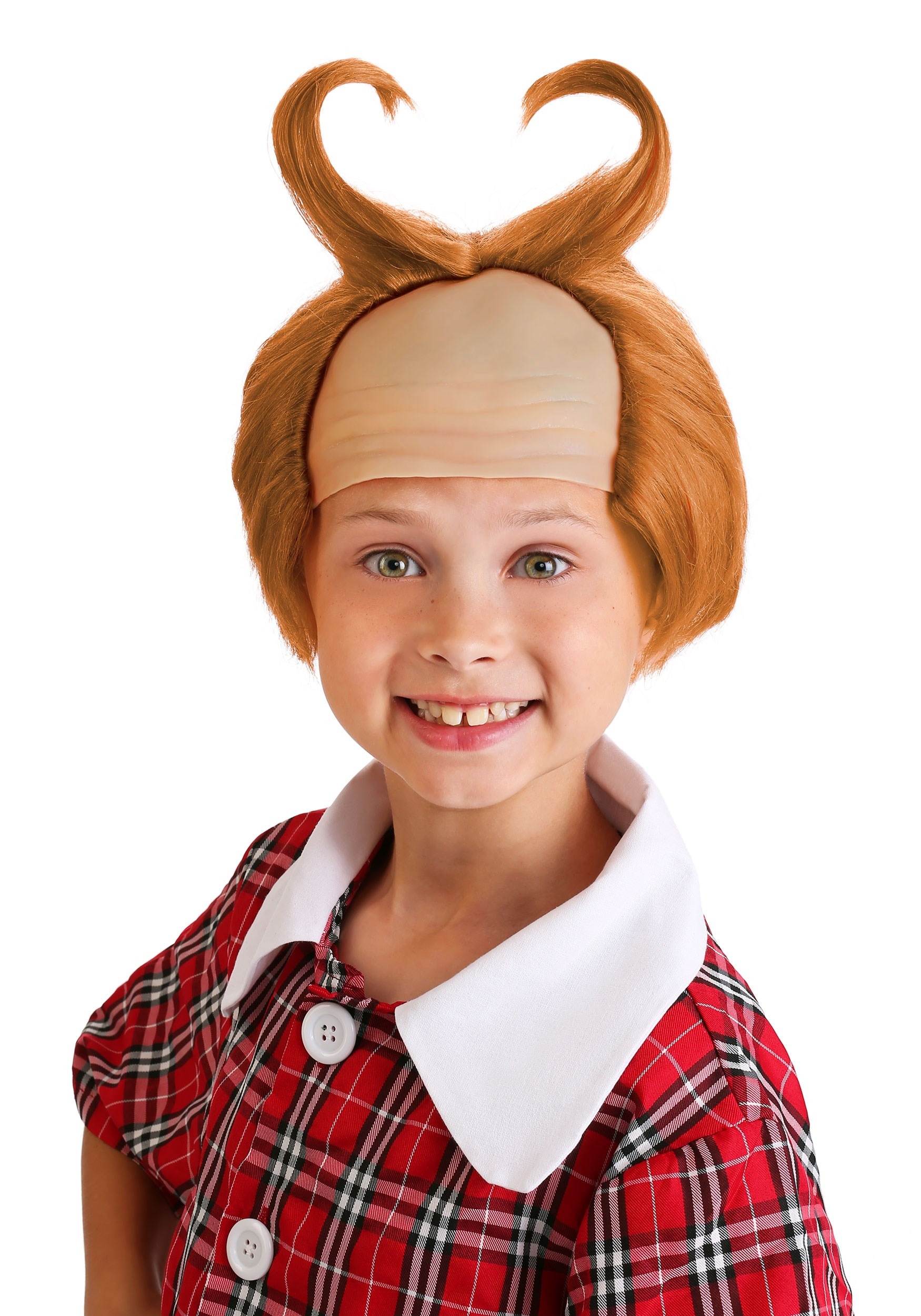 Horned Munchkin Orange Wig