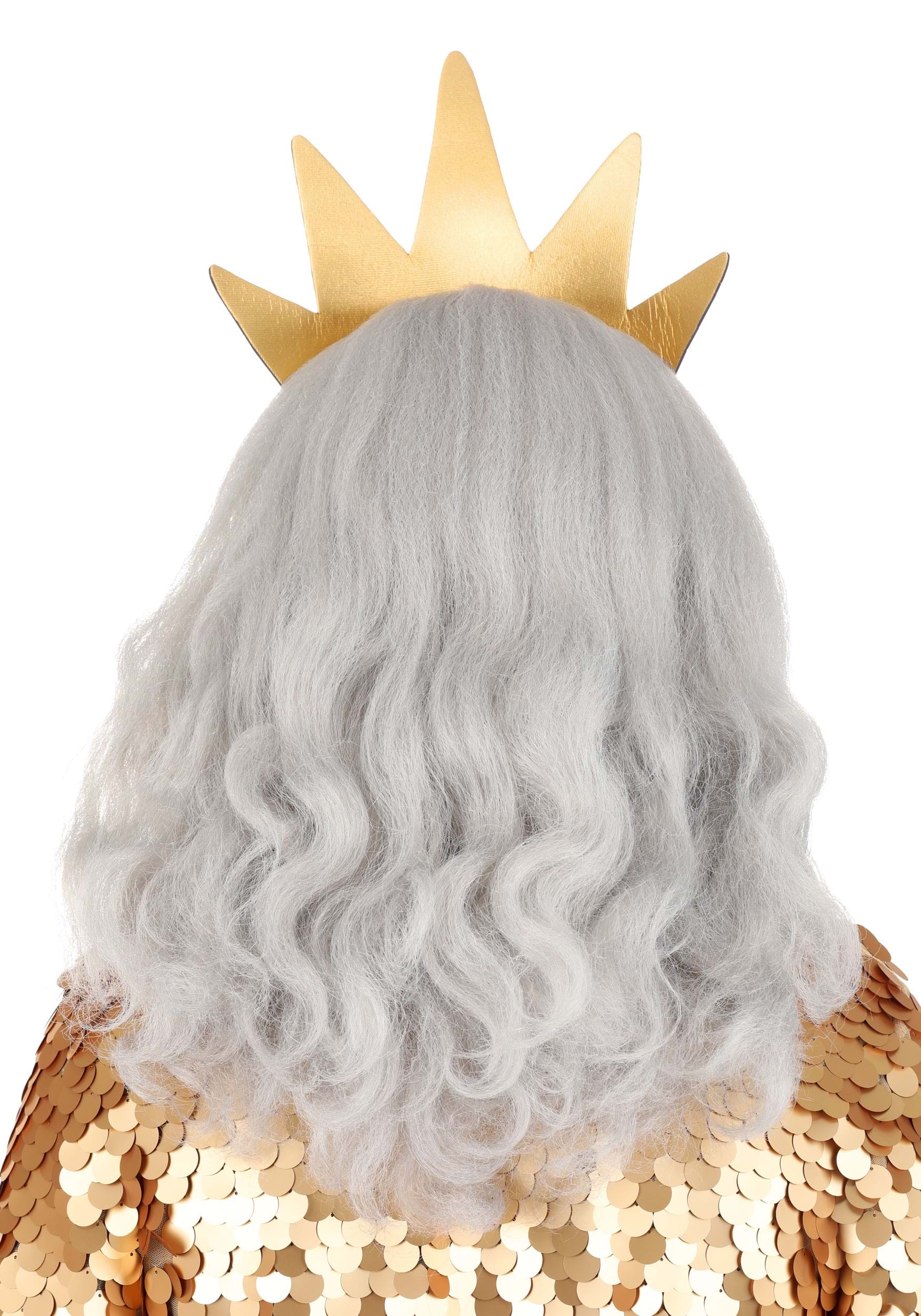 Disney Little Mermaid King Triton Beard and Wig Costume Accessory Kit