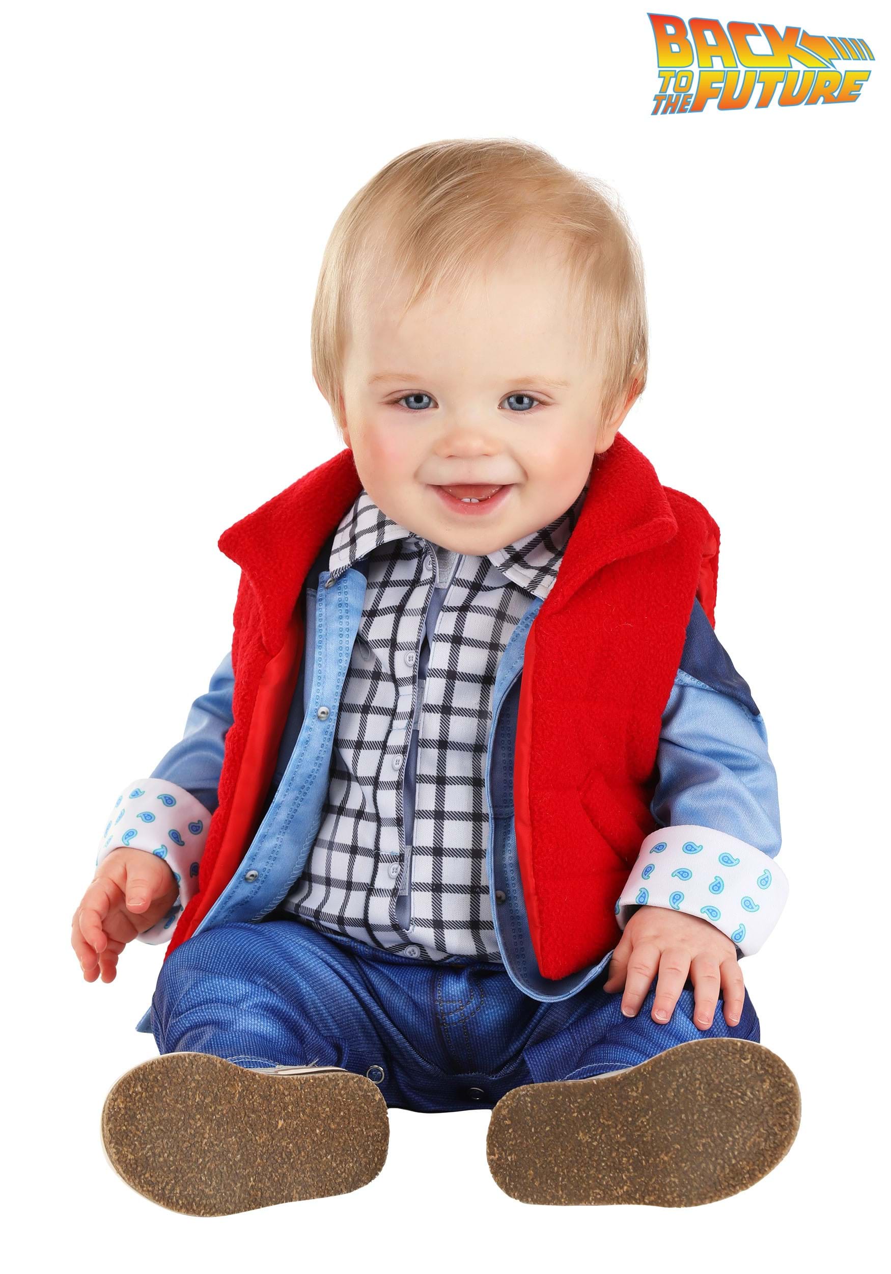 Marty McFly Back to the Future Infant Costume 1 Marty McFly Back to the Future Infant Costume