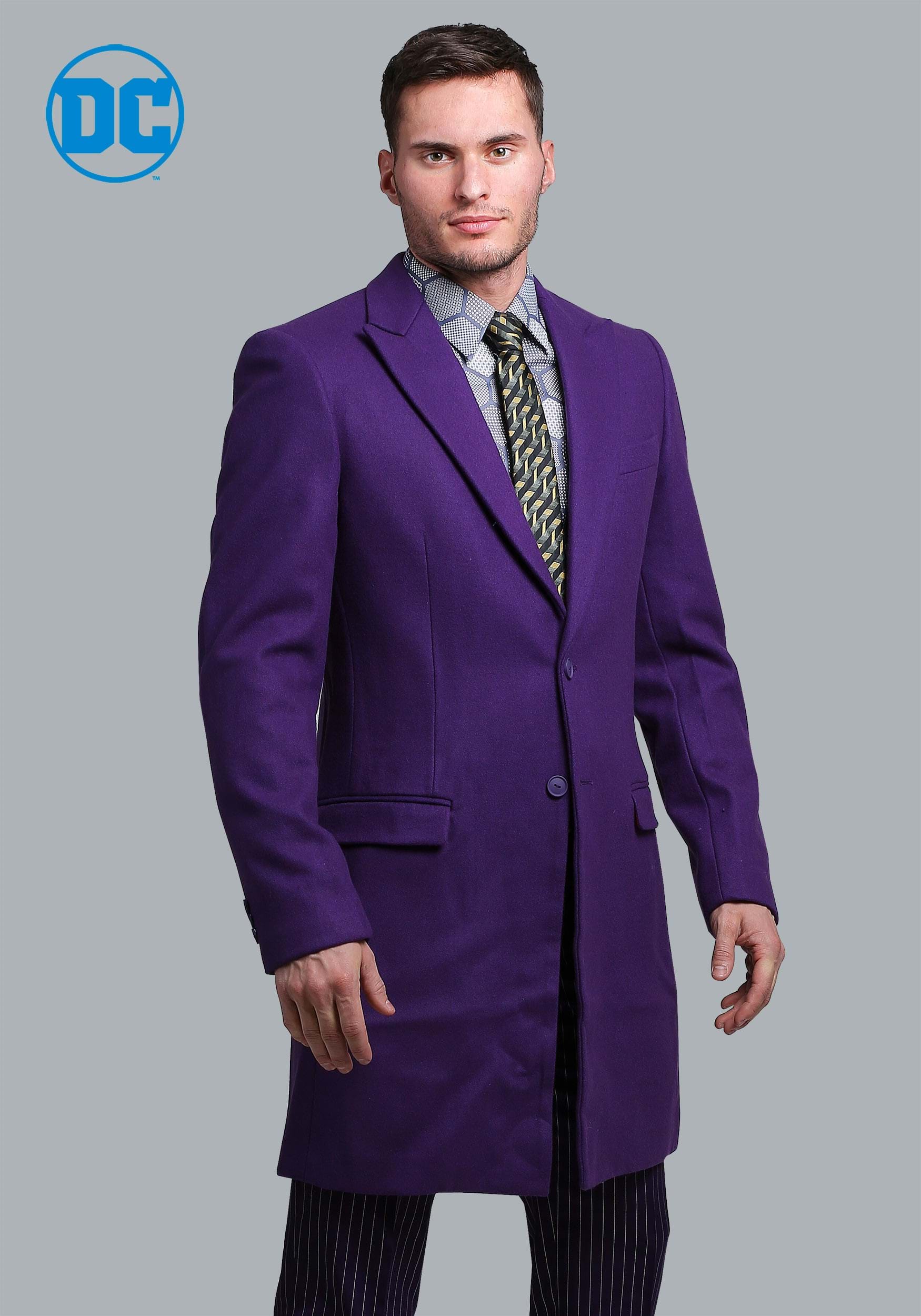 Joker The Dark Knight Suit Overcoat for Men 1 Joker The Dark Knight Suit Overcoat for Men