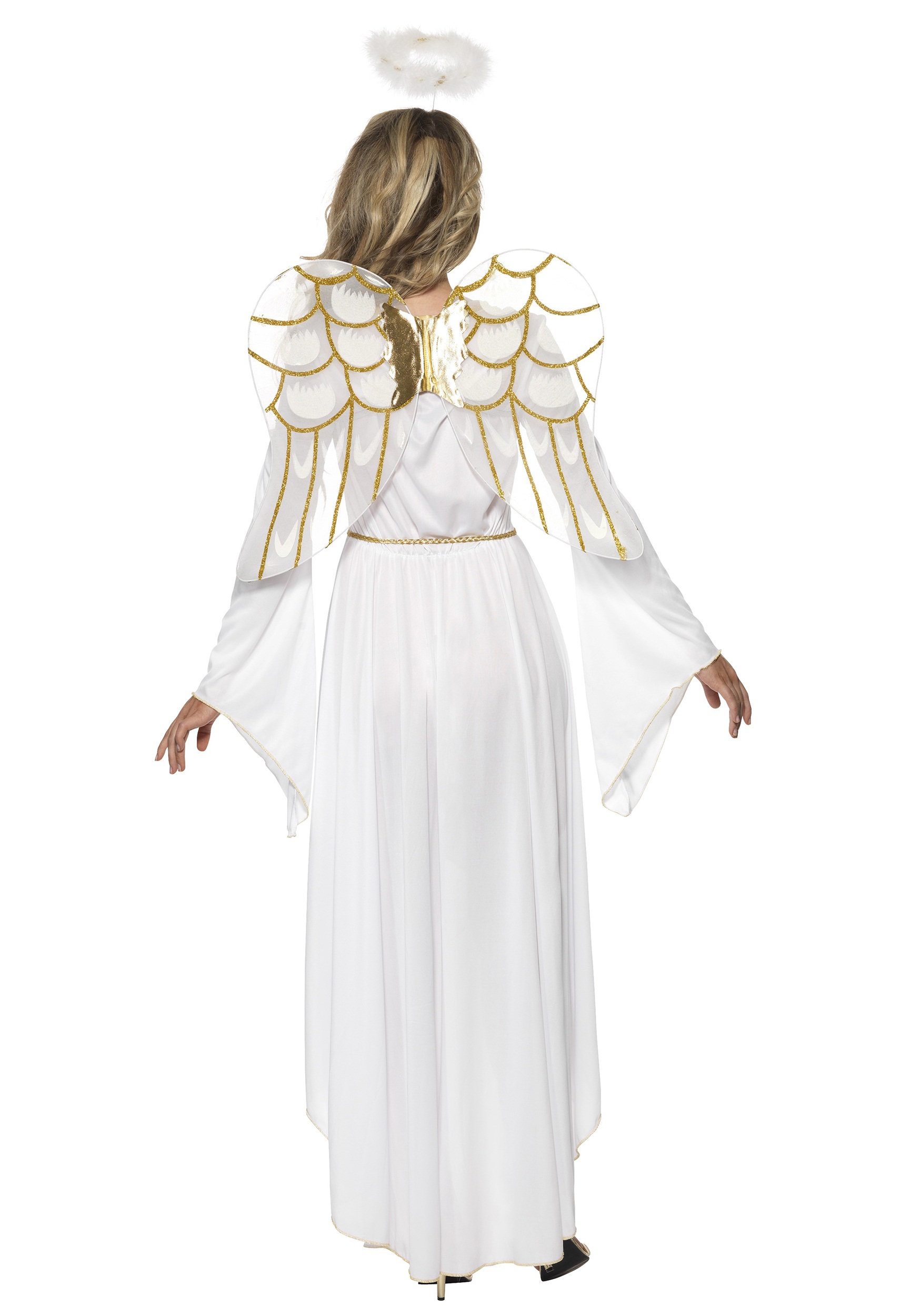 Adult High-Low Angel Women's Costume