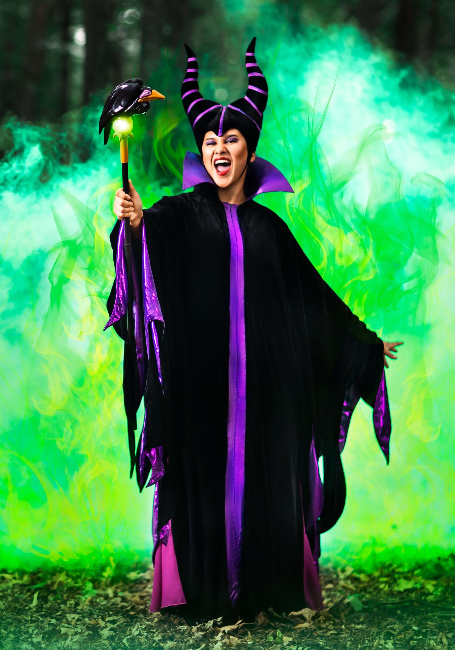 Plus Size Classic Maleficent Costume for Women