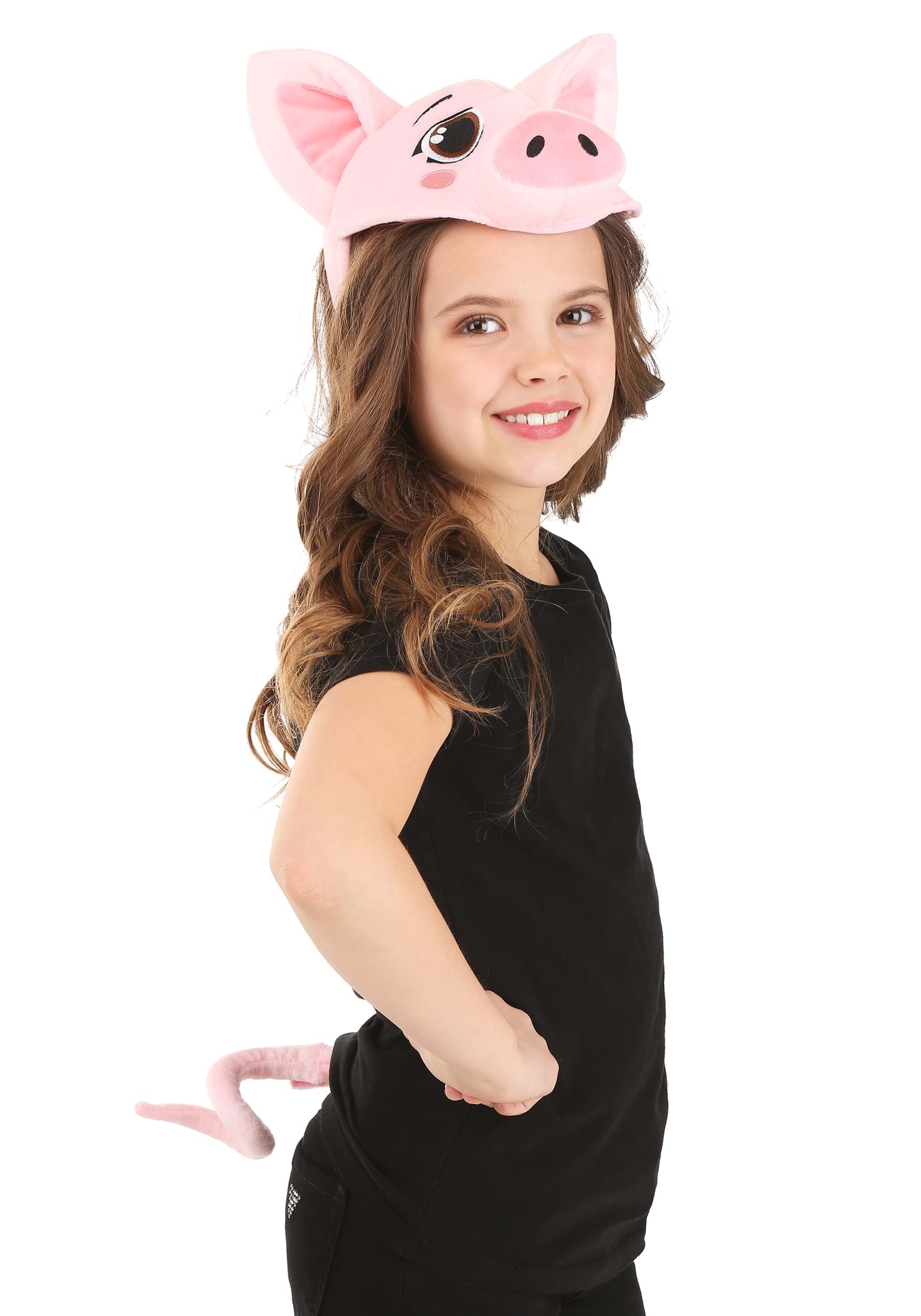 Pig Soft Headband & Tail Costume Kit