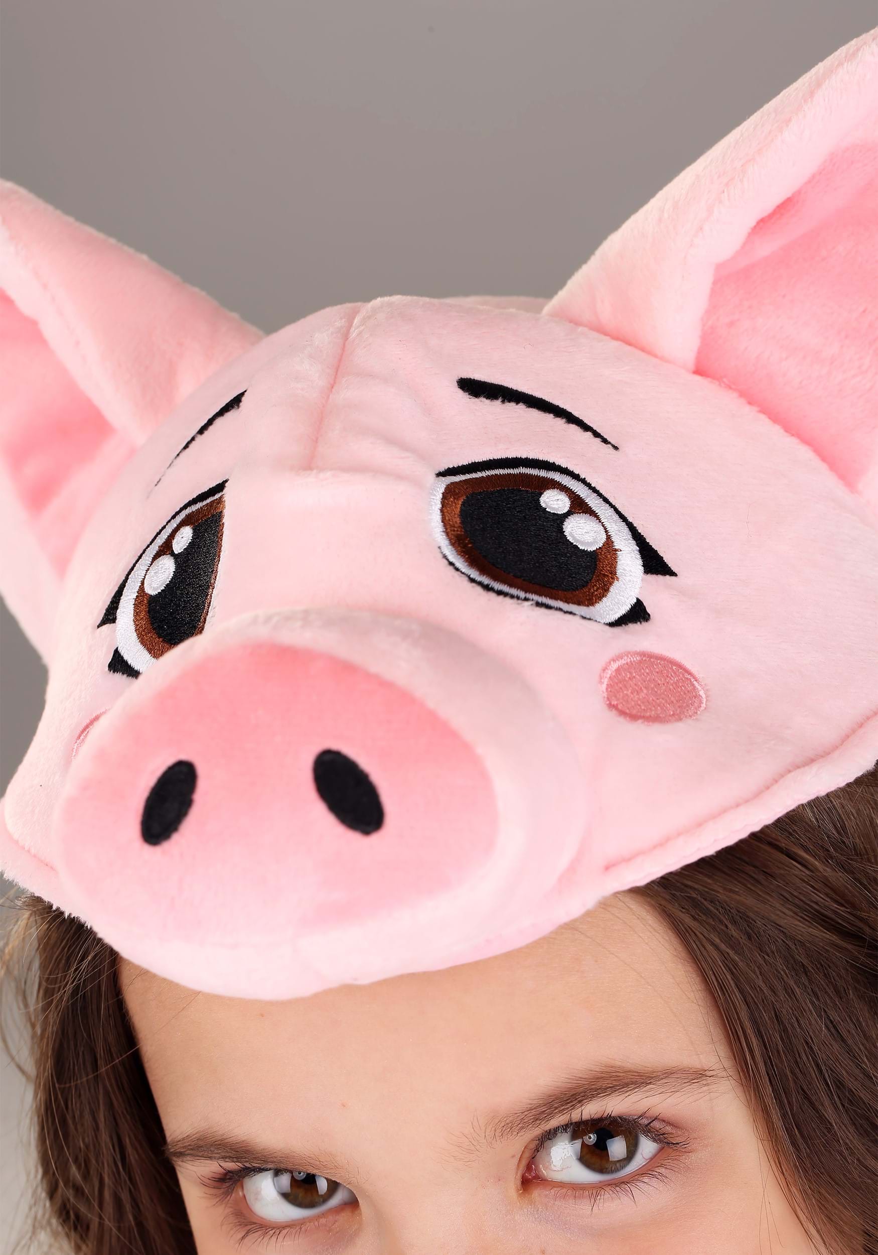 Pig Soft Headband & Tail Costume Kit