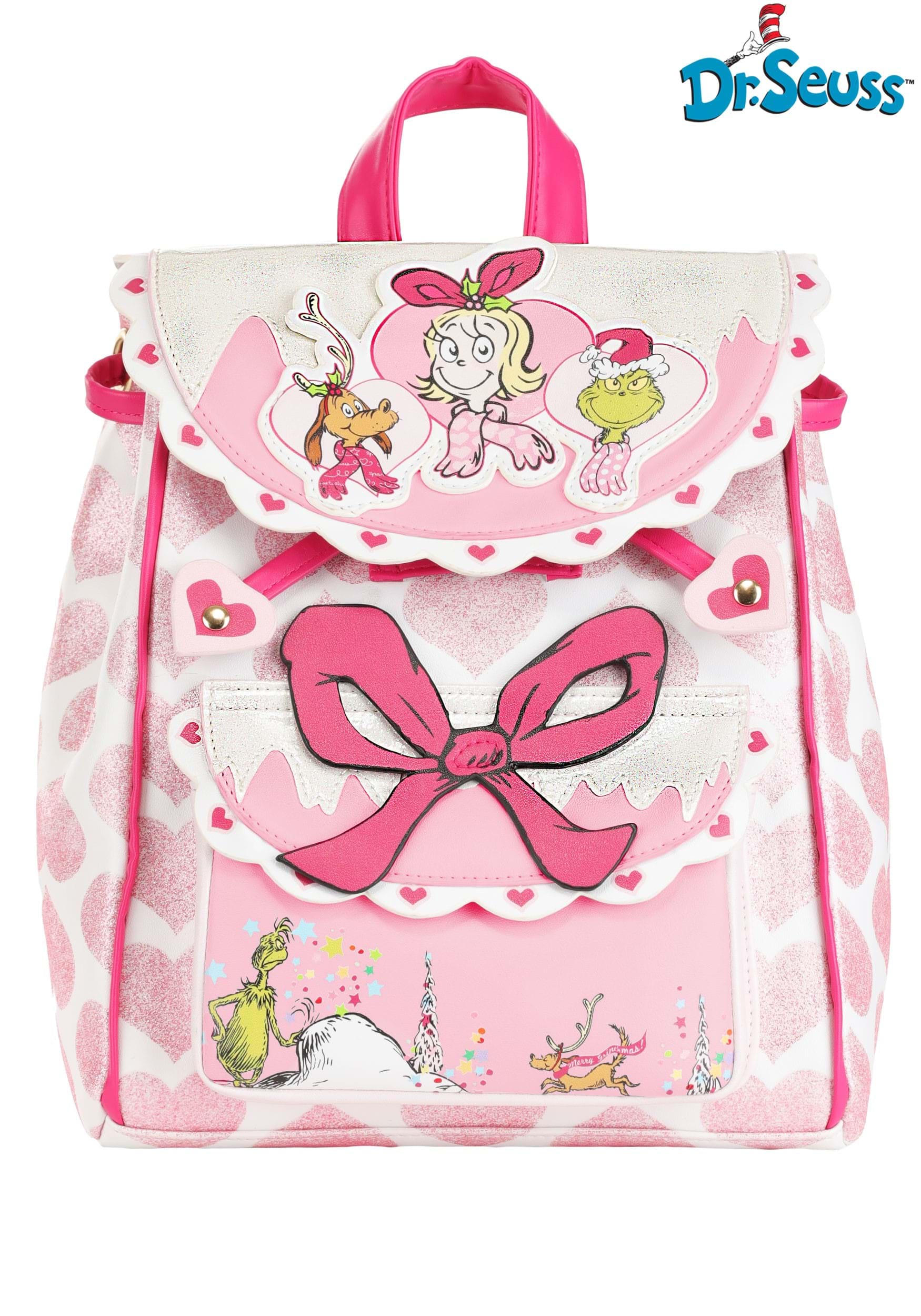 Dr. Seuss Cindy Lou Who Pink Mini Backpack