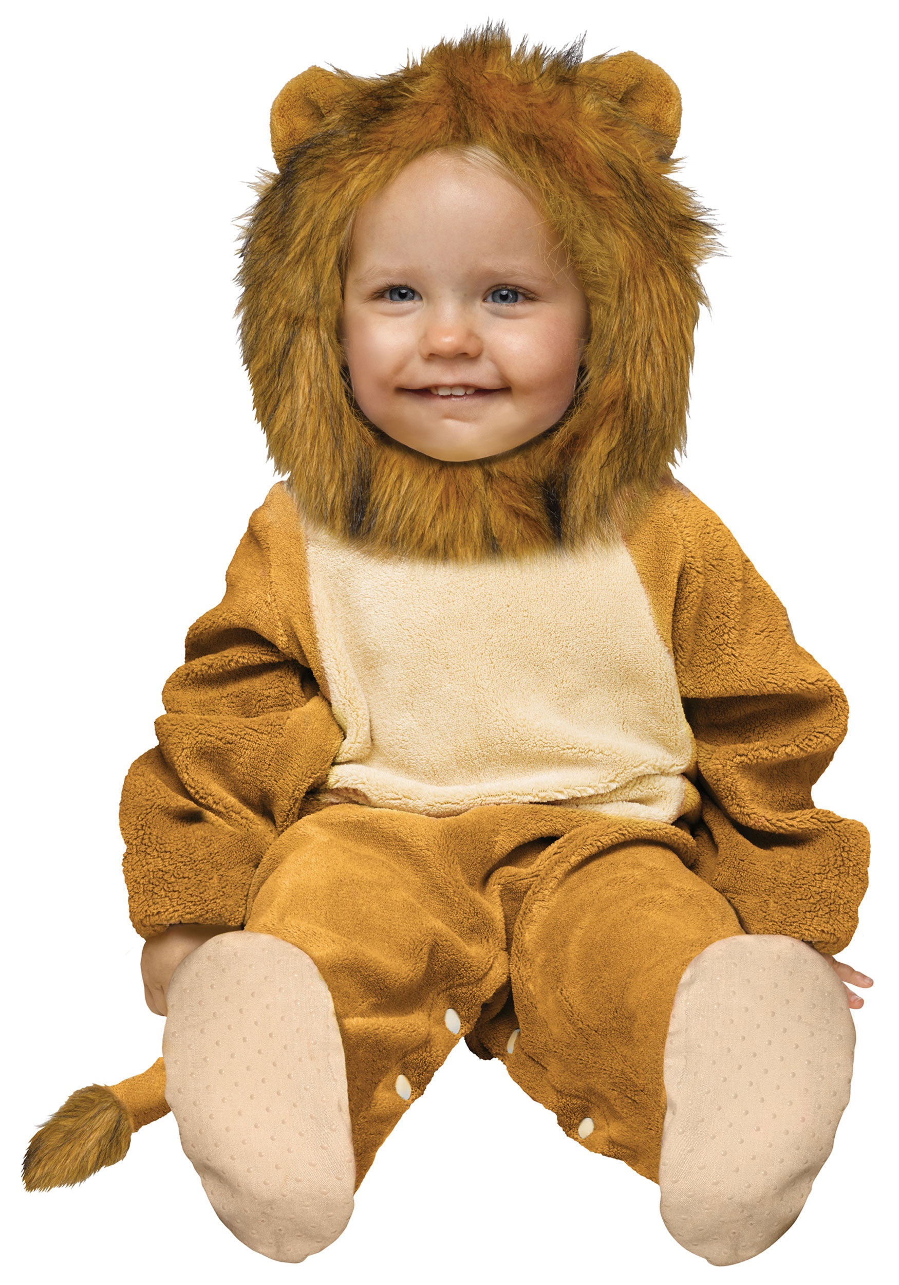 Soft Cuddly Baby Lion Costume