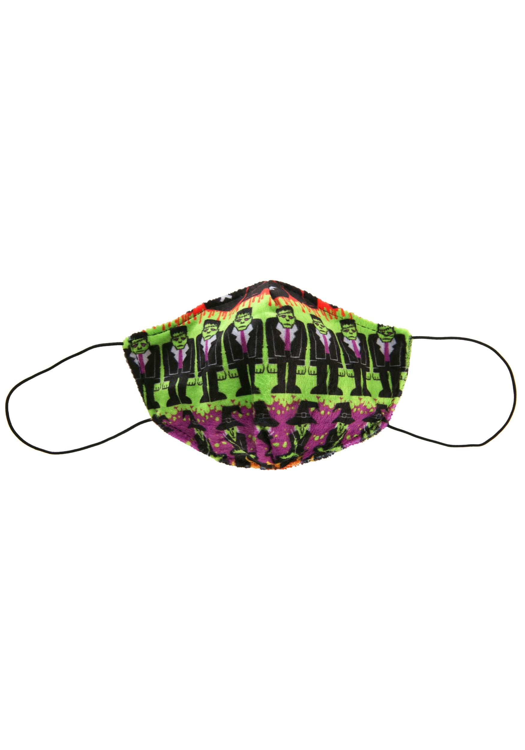 Kids Monsters Sublimated Face Mask 4 Kids Monsters Sublimated Face Mask