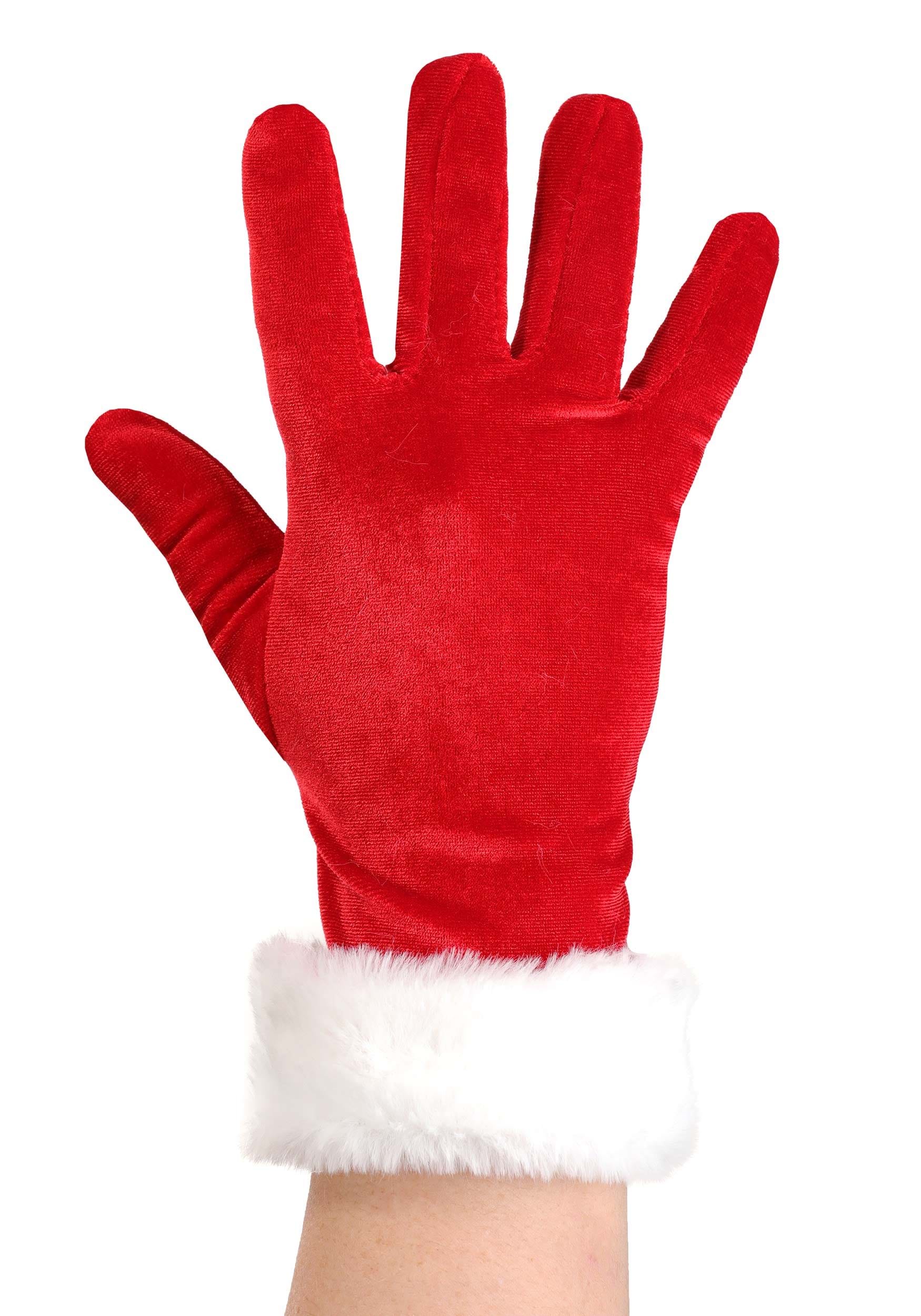 Women's Santa Claus Gloves 3 Women's Santa Claus Gloves