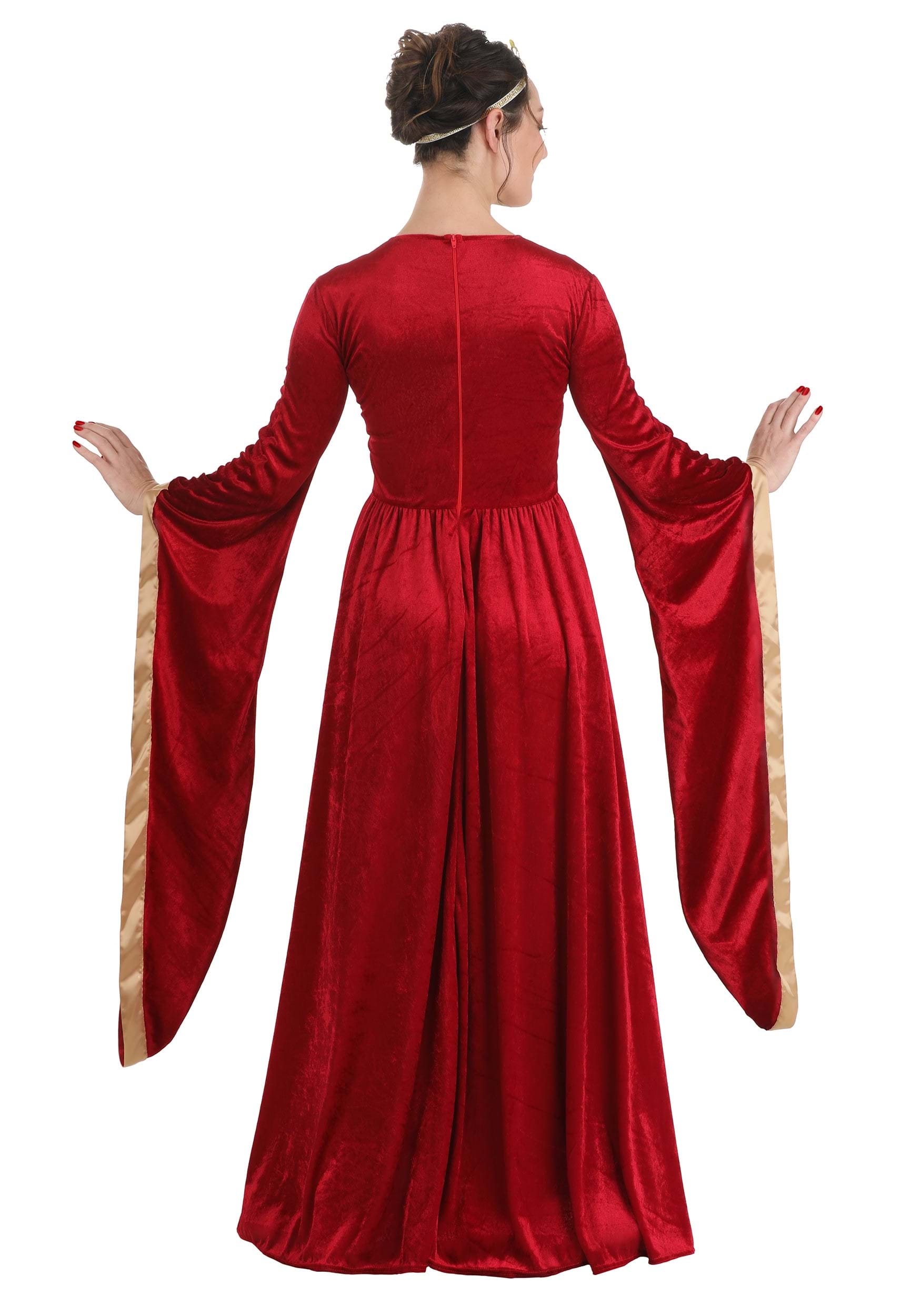 Renaissance Maiden Costume Dress for Women