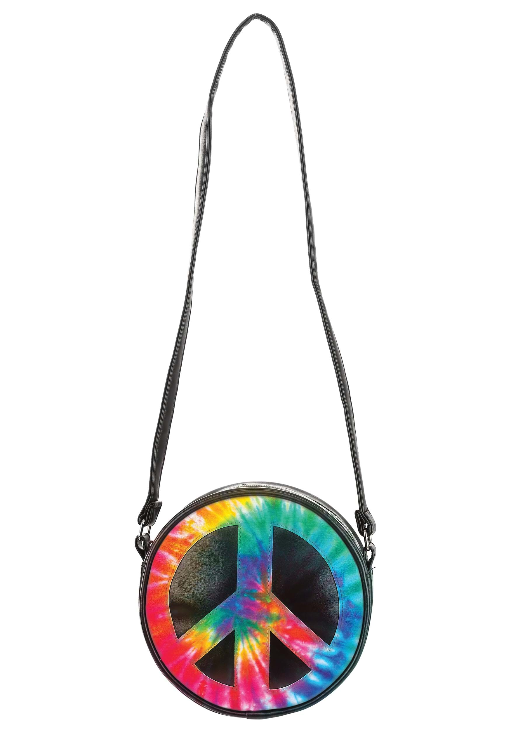Hippie Peace Sign Costume Purse
