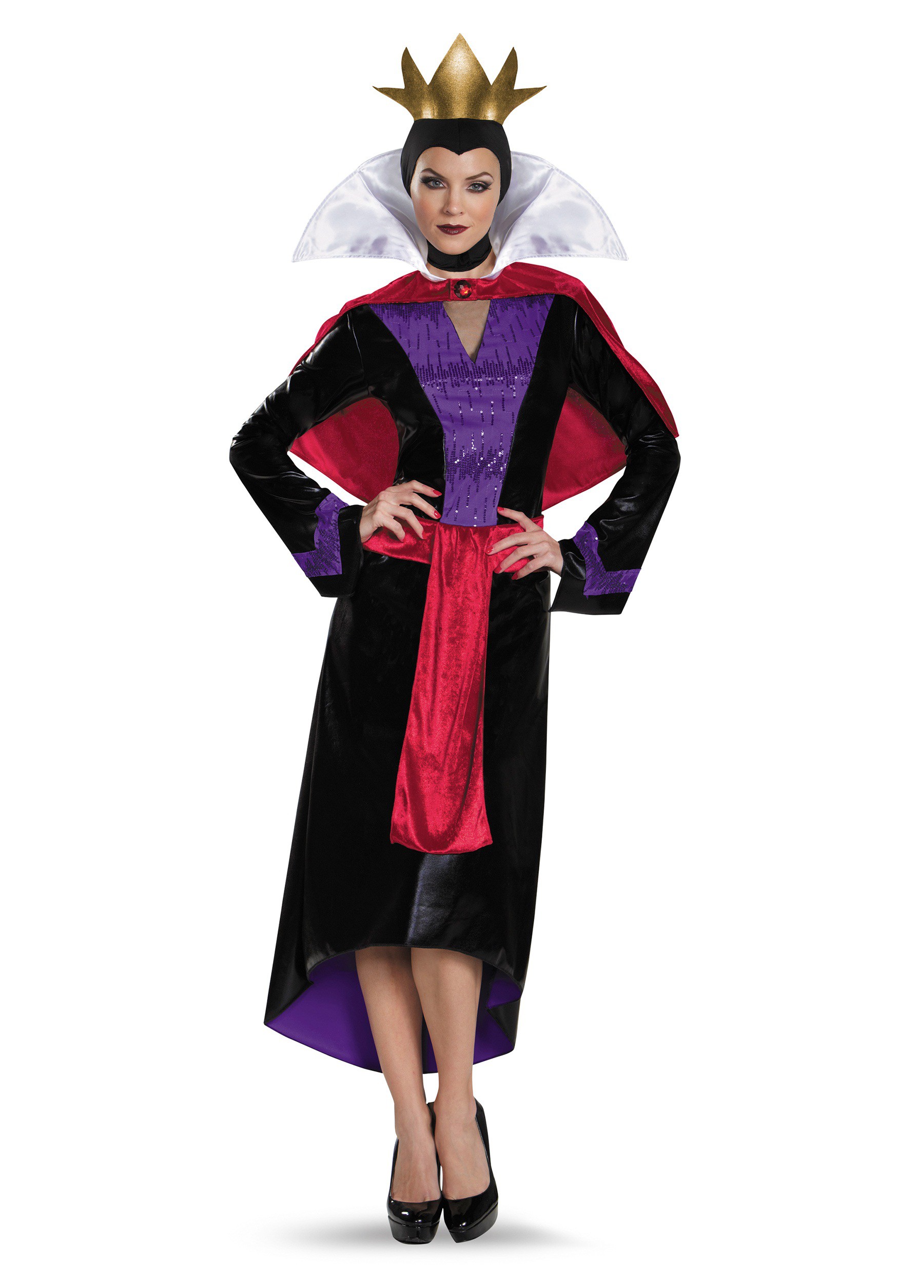 Deluxe Women's Evil Queen Costume Dress