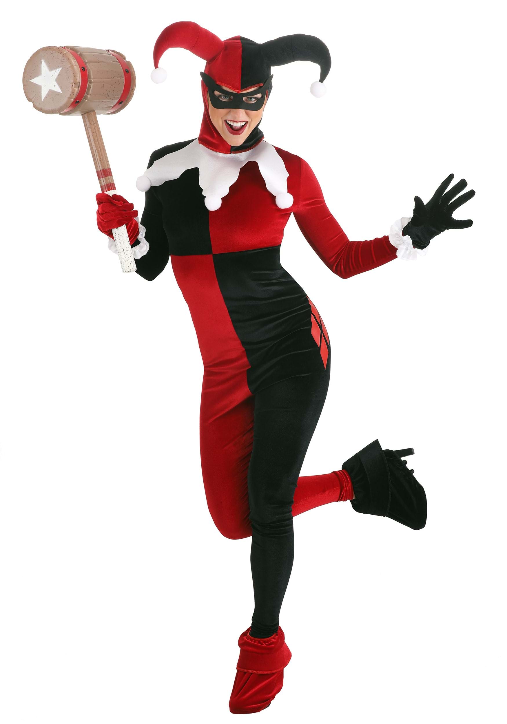 Deluxe Harley Quinn Women's Costume 1 Deluxe Harley Quinn Women's Costume