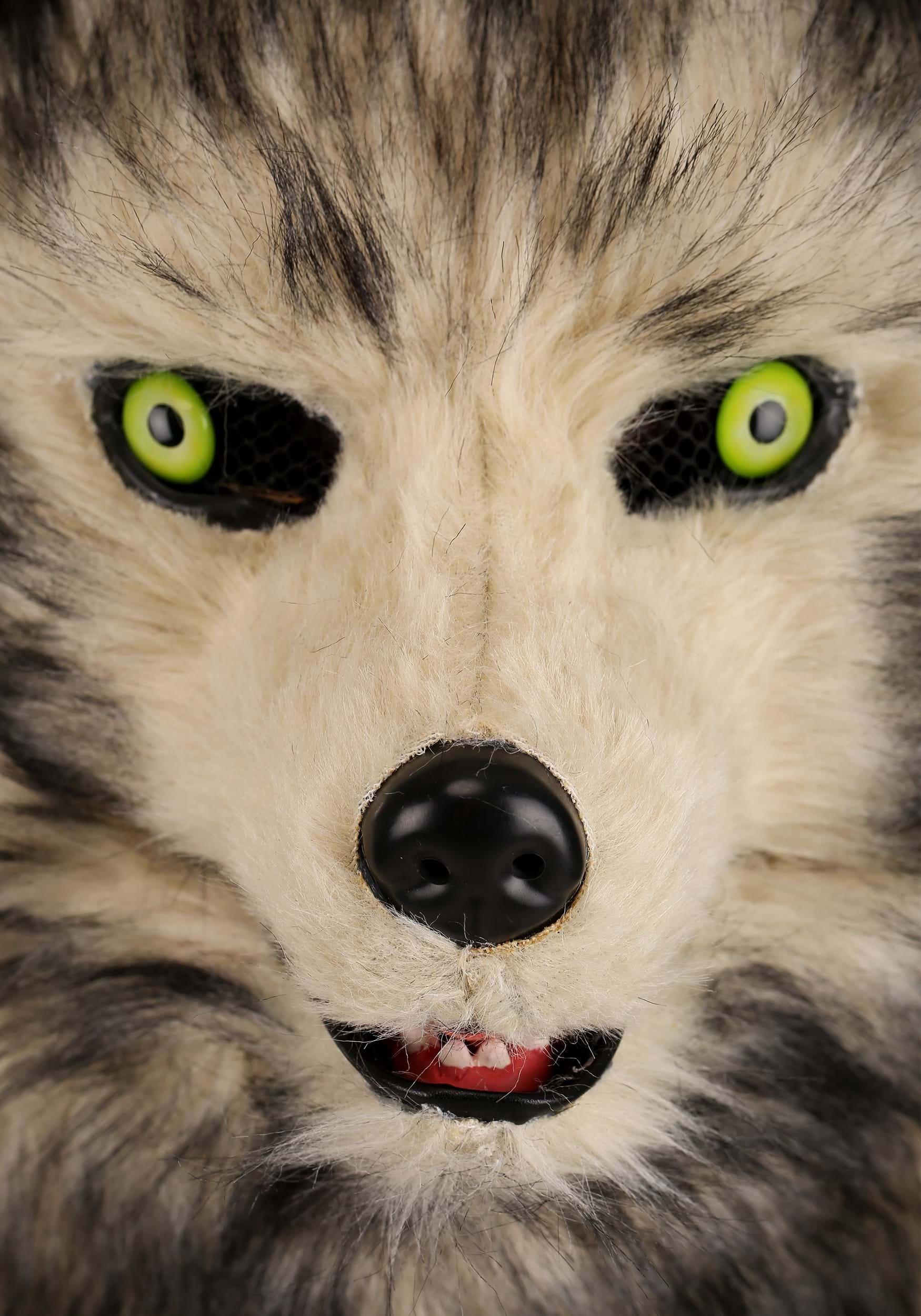 Wolf Mouth Mover Costume Mask 6 Wolf Mouth Mover Costume Mask