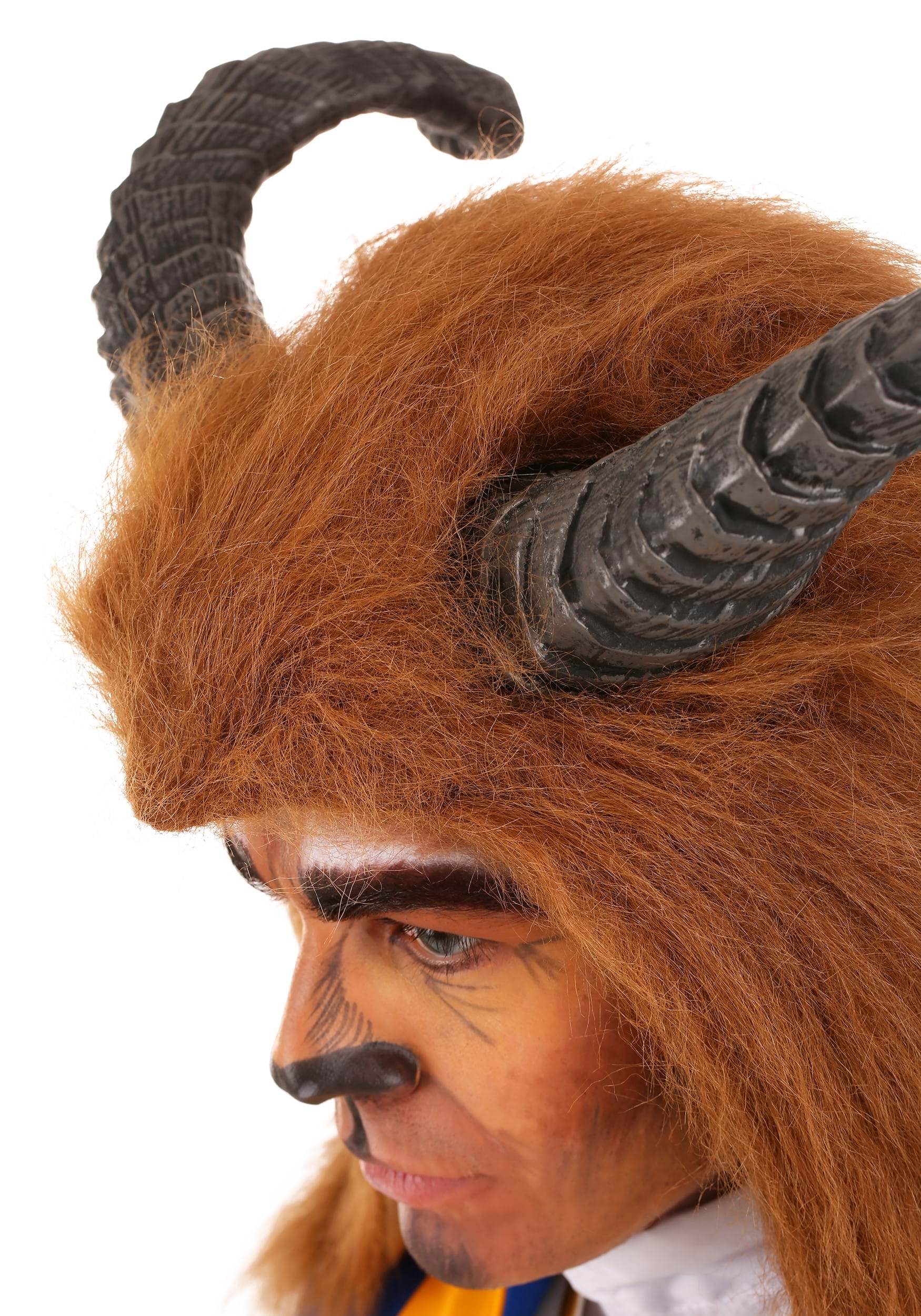 Disney Costume Beast Hood with Horns Accessory