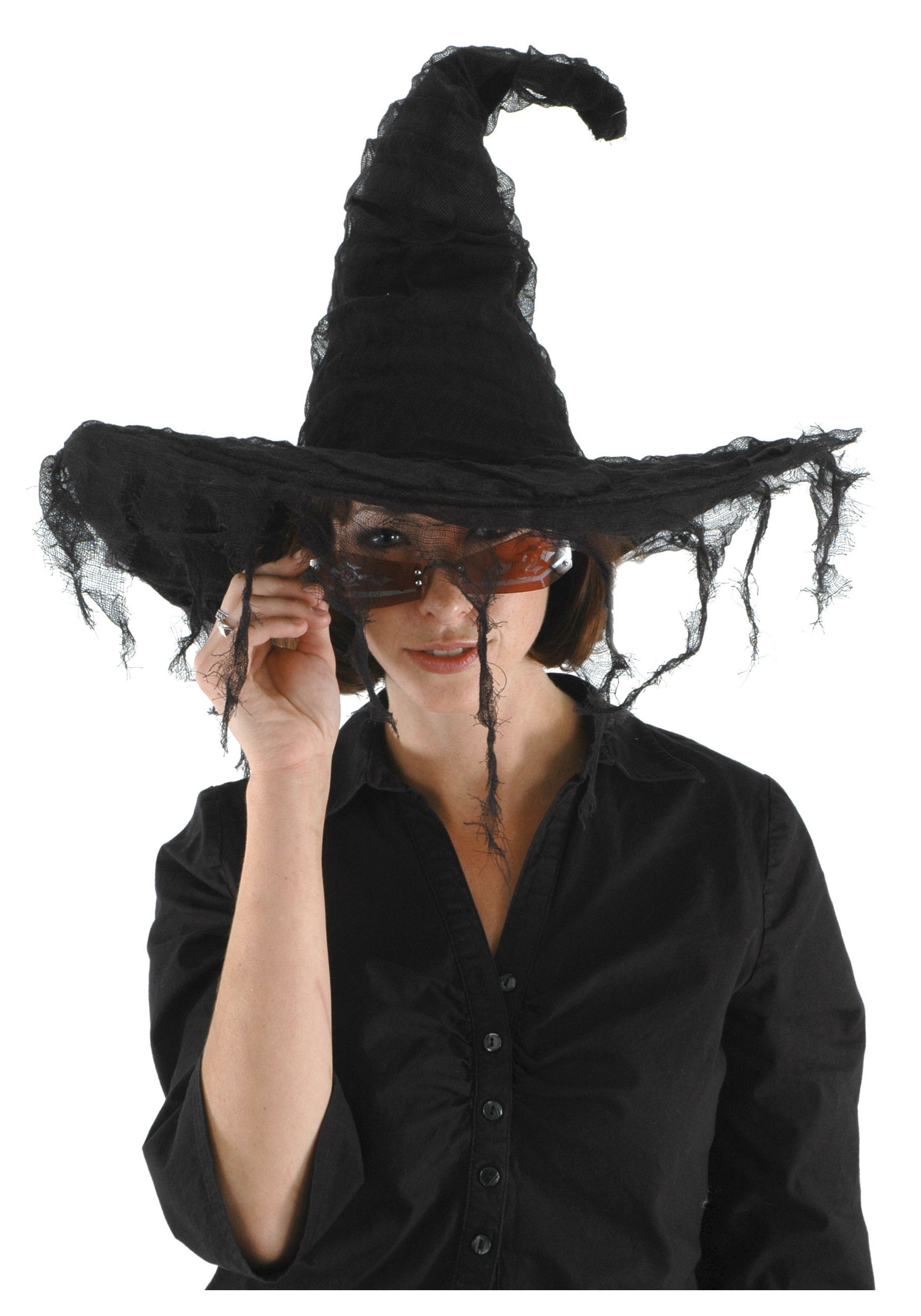 Grunge Witch Costume Hat