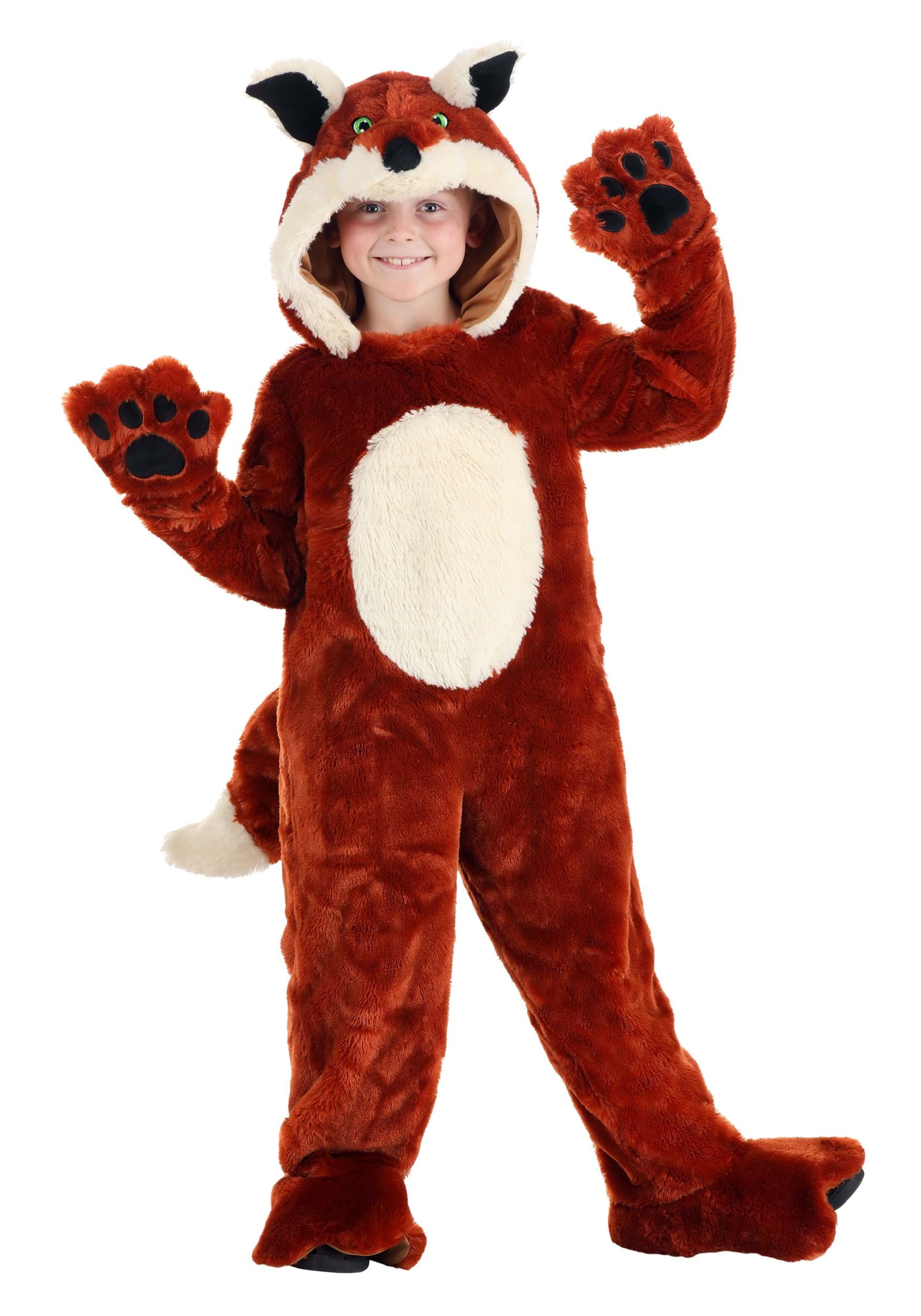 Plush Fox Kid's Costume