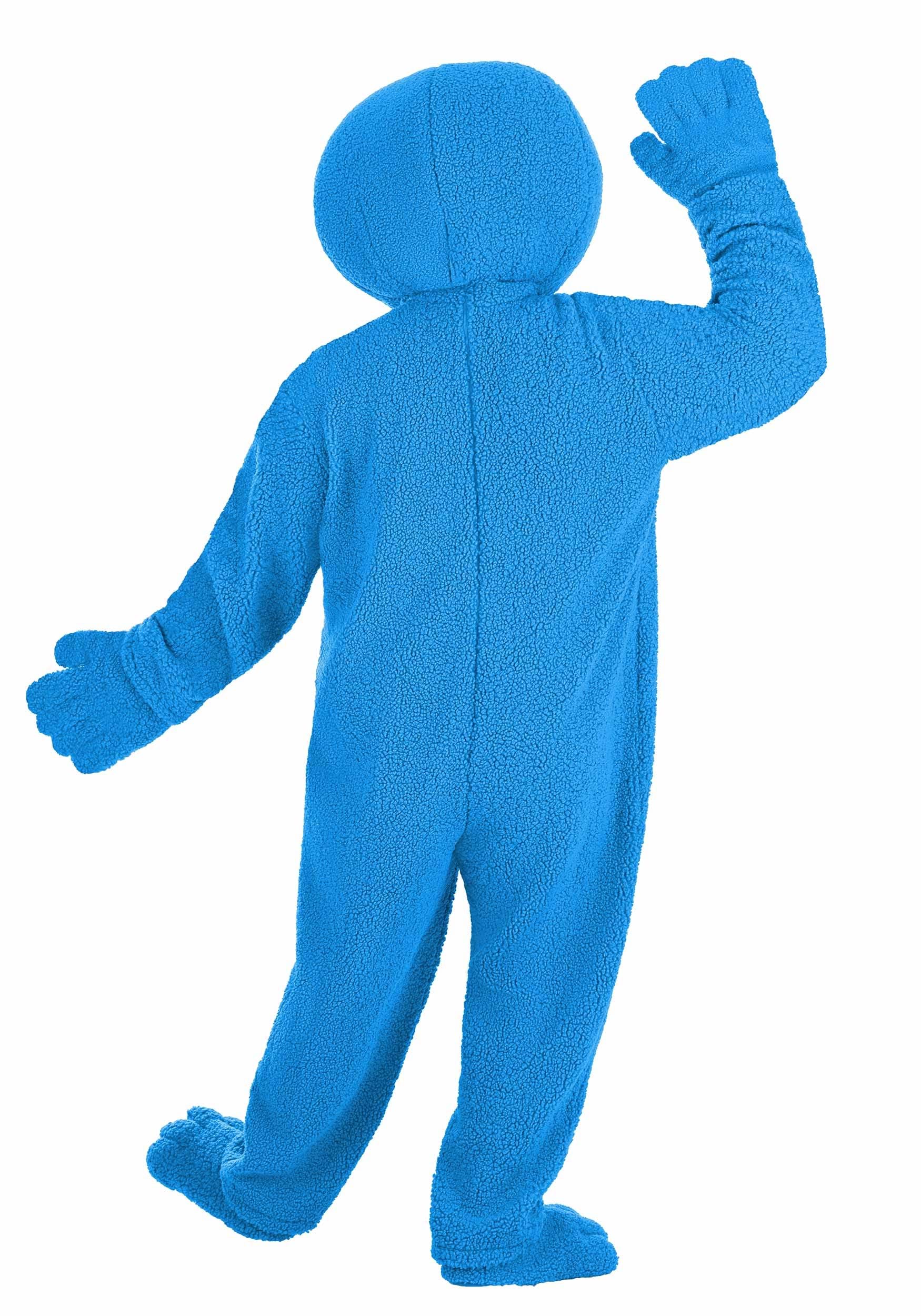 Plus Size Sesame Street Cookie Monster Mascot Adult Costume 6 Plus Size Sesame Street Cookie Monster Mascot Adult Costume