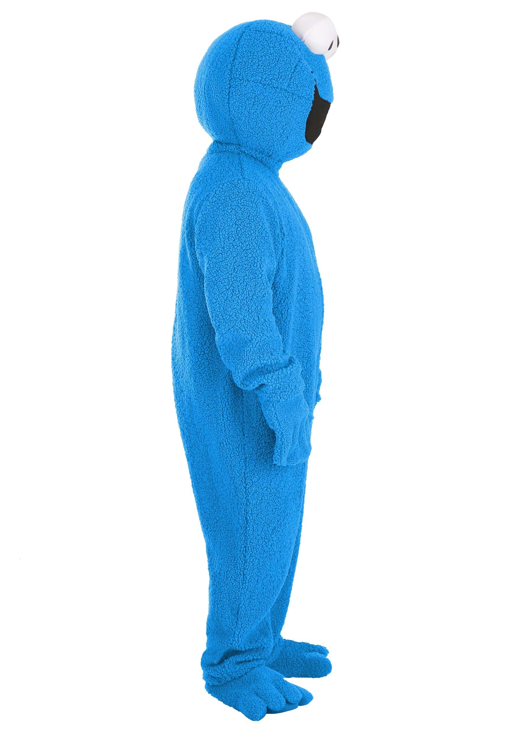 Plus Size Sesame Street Cookie Monster Mascot Adult Costume 8 Plus Size Sesame Street Cookie Monster Mascot Adult Costume
