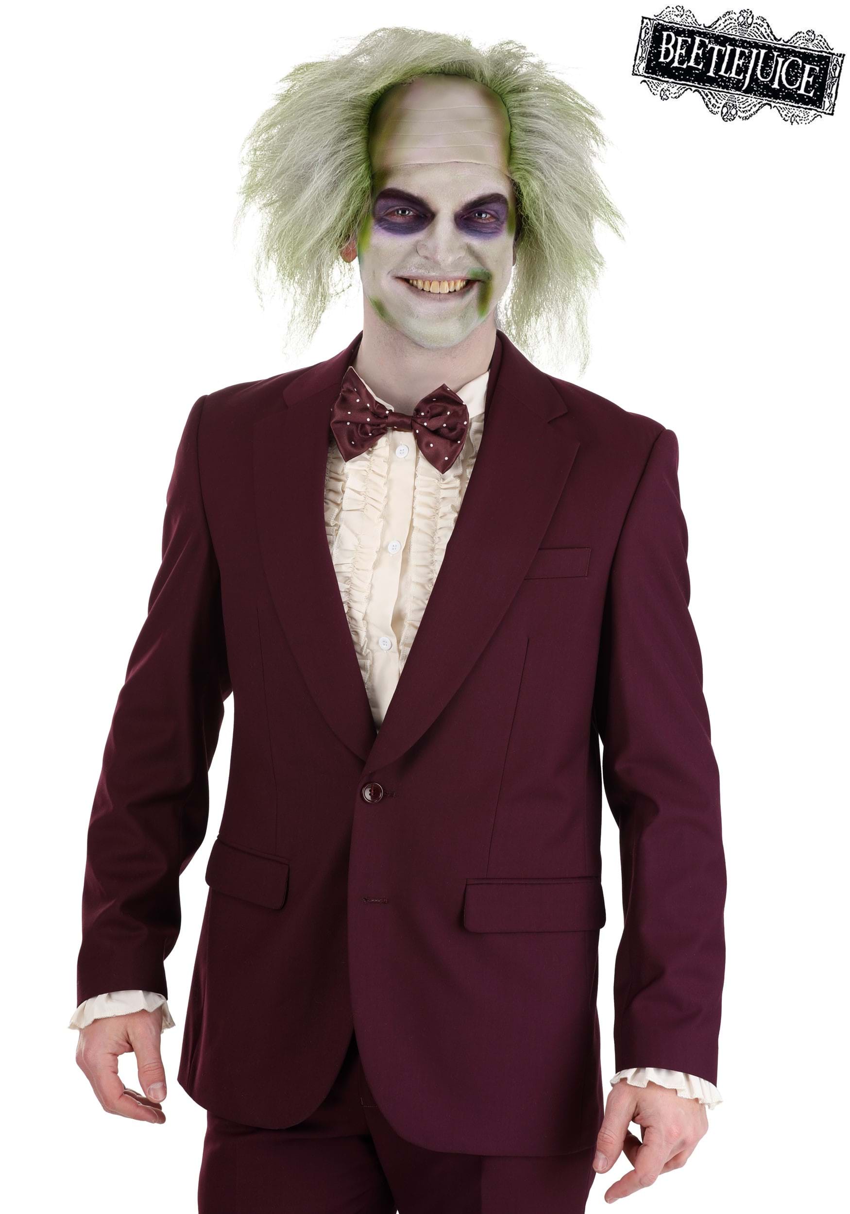 Beetlejuice Wedding Suit Blazer for Men