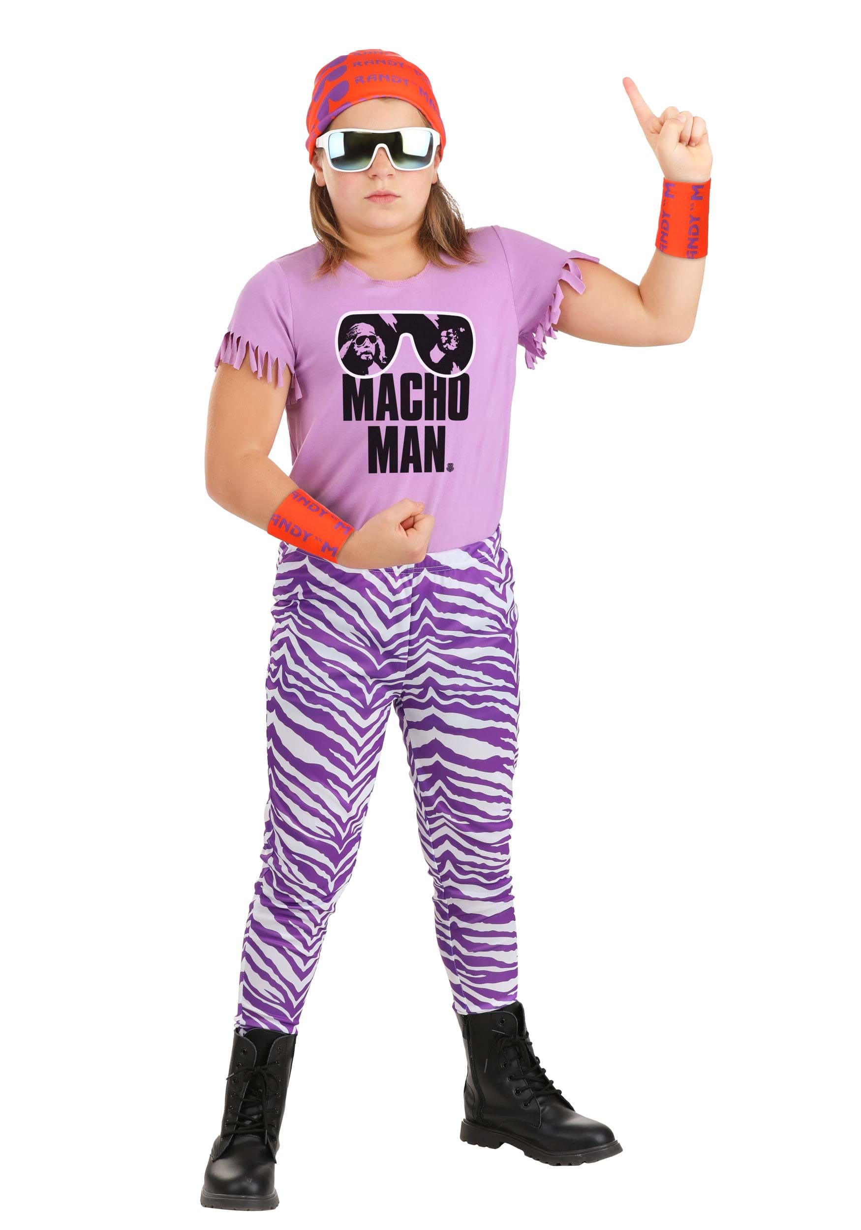 WWE Macho Man Madness Kid's Size Costume