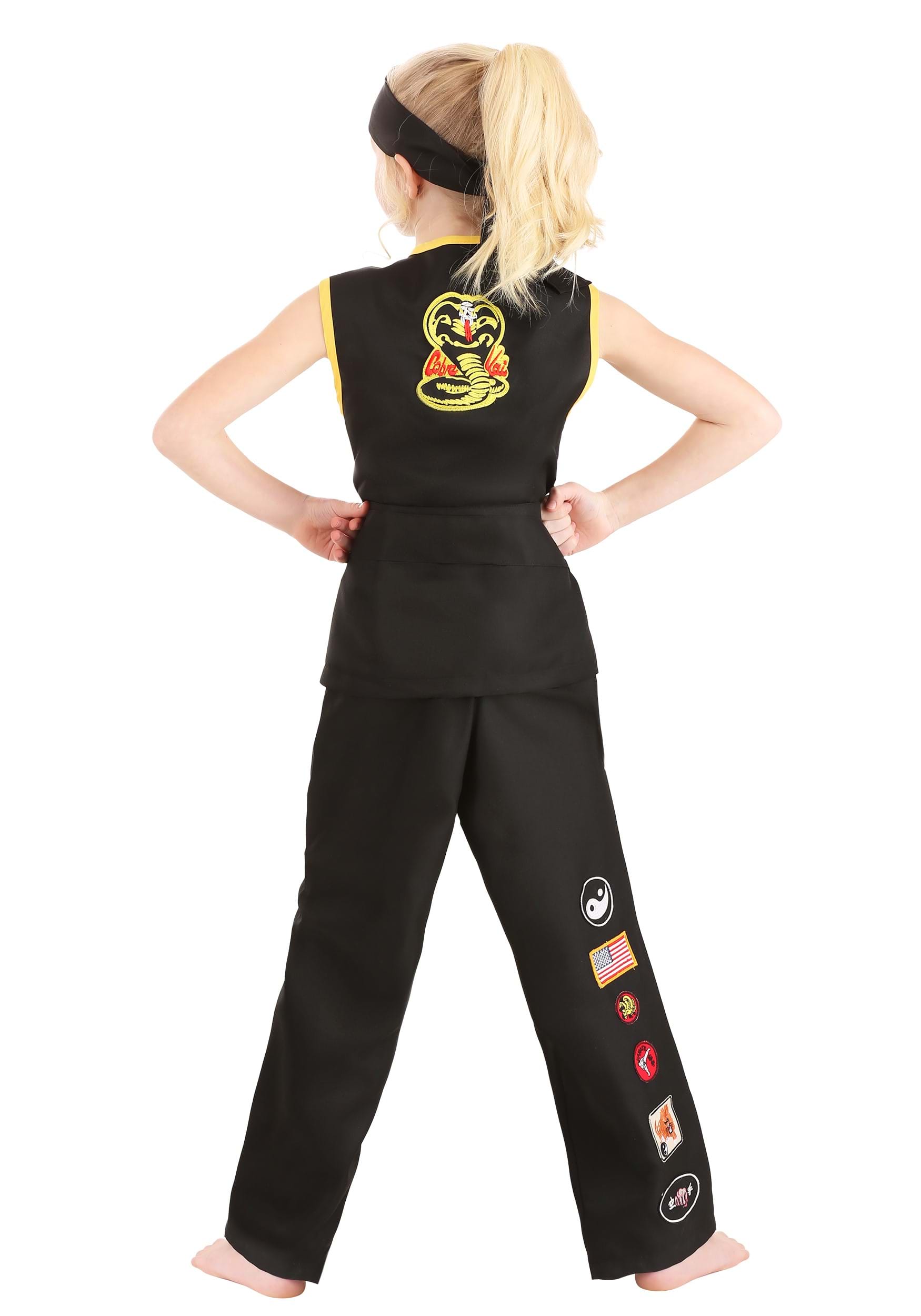 Girl's The Karate Kid Cobra Kai Costume 2 Girl's The Karate Kid Cobra Kai Costume