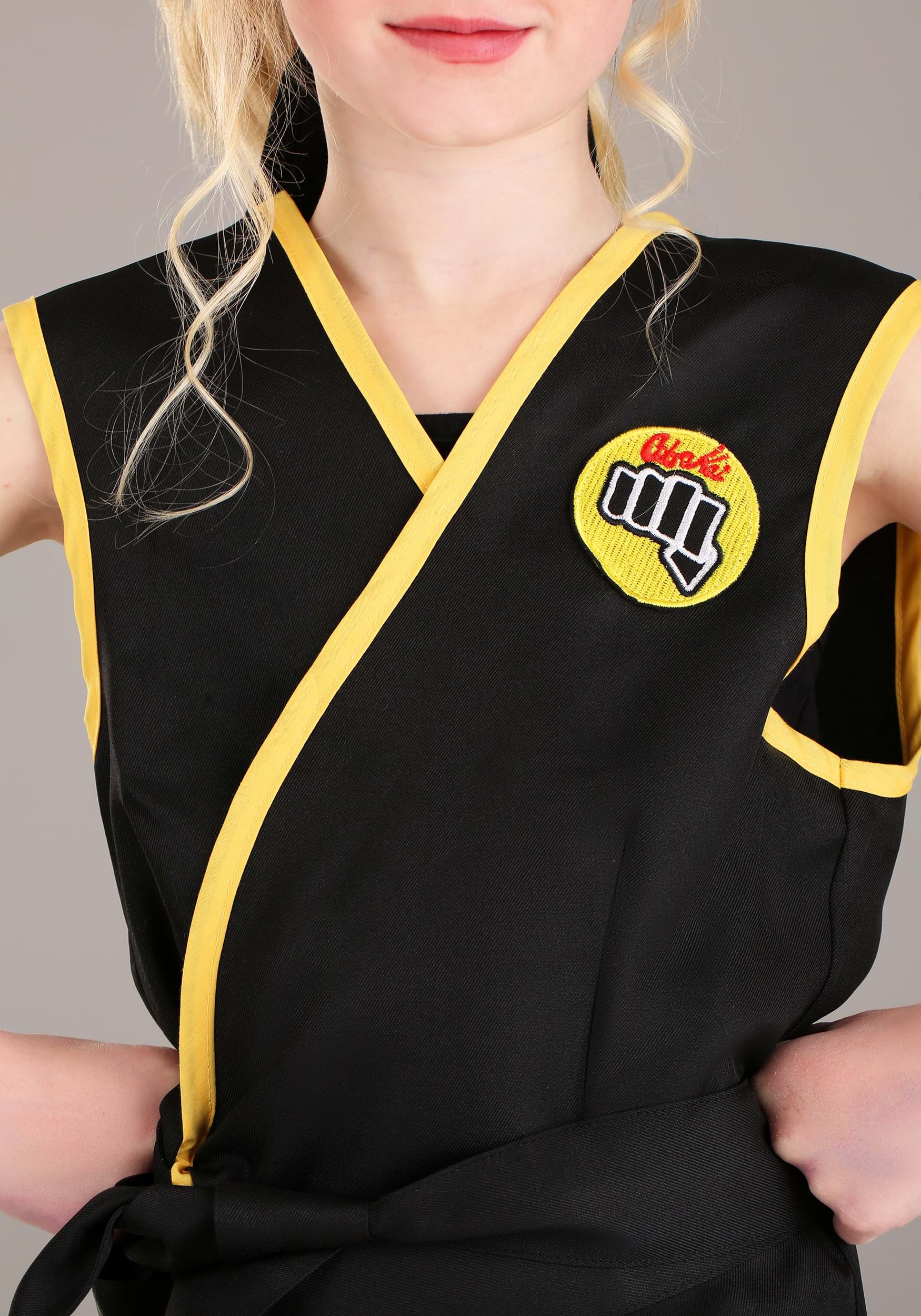 Girl's The Karate Kid Cobra Kai Costume 6 Girl's The Karate Kid Cobra Kai Costume